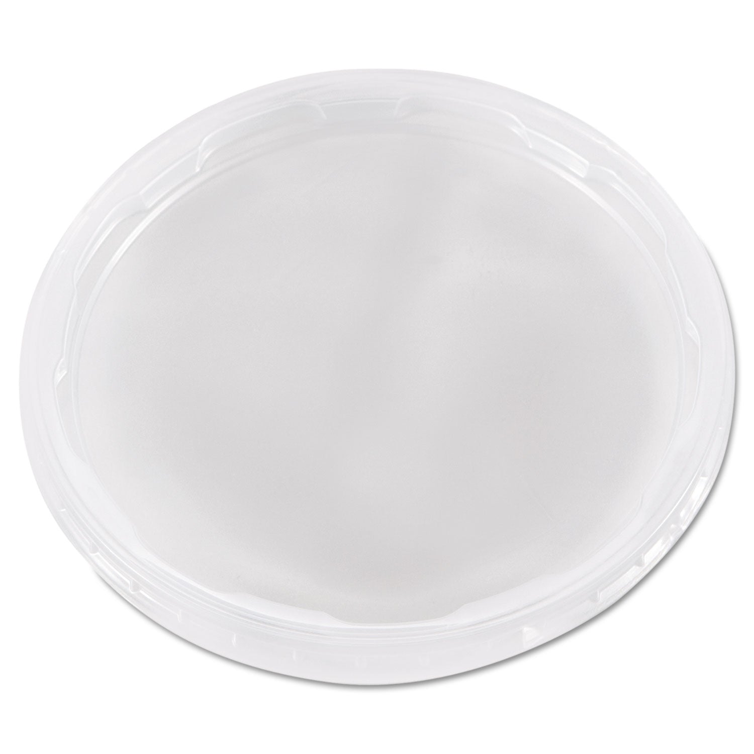 WNA Deli Container Lids, Plug-Style, Clear, Plastic, 50/Pack, 10 Packs/Carton