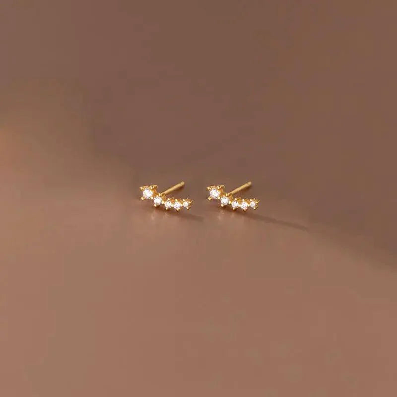 Sterling Silver Mini Stud Earrings