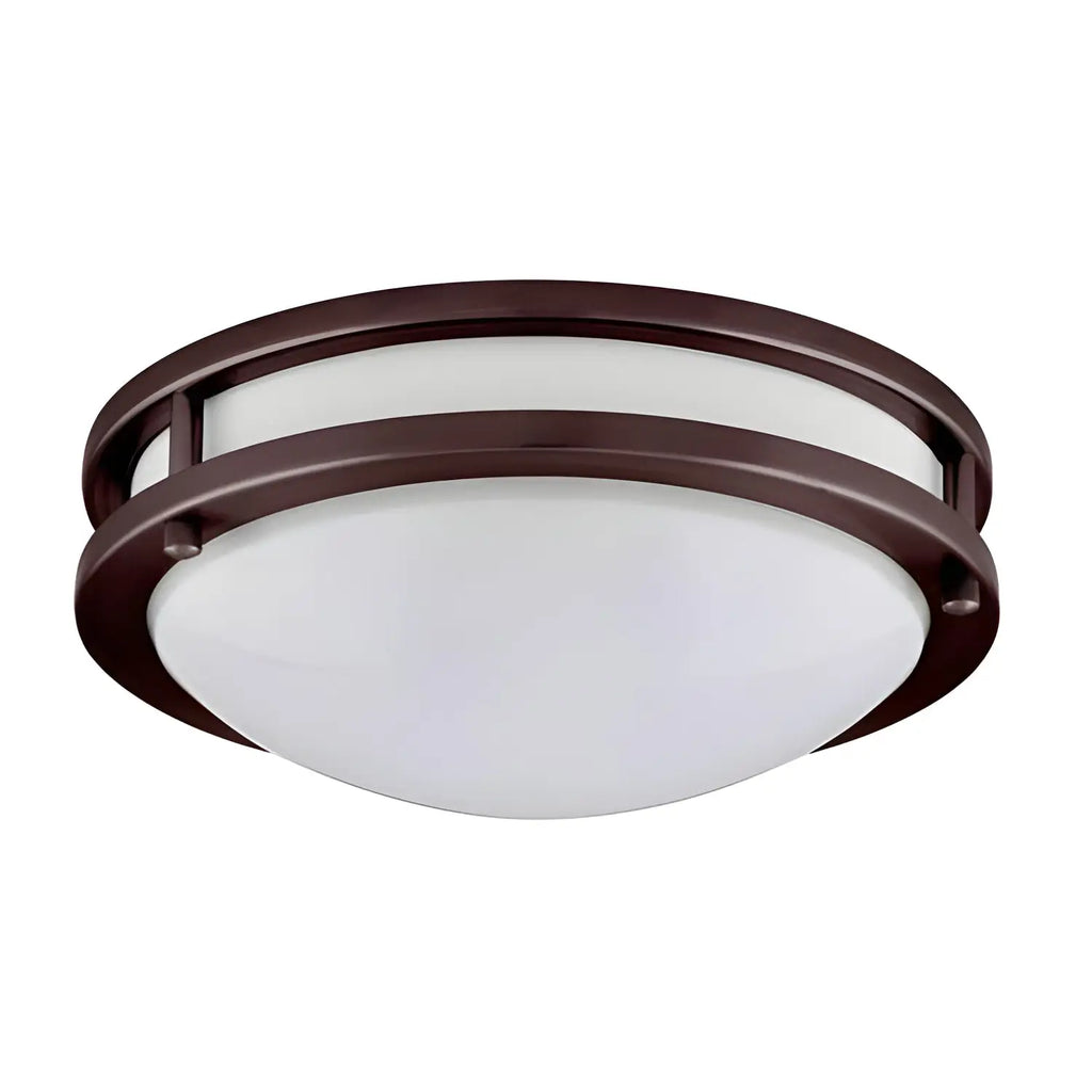 10" 15W Dimmable LED Ceiling Light Fixture Flush | 3000K Color Temp