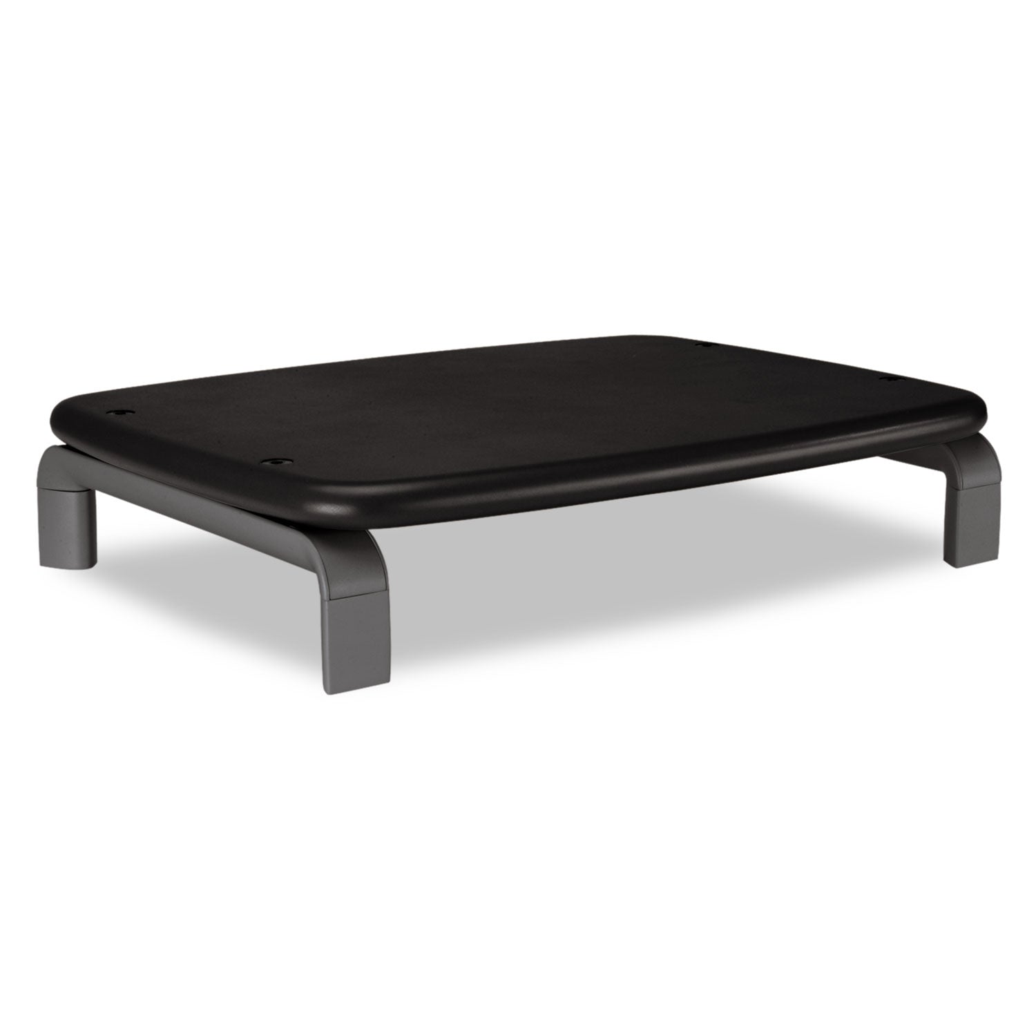 Kensington Monitor Stand with SmartFit, For 21" Monitors, 11.5" x 9" x 3", Black/Gray, Supports 80 lbs