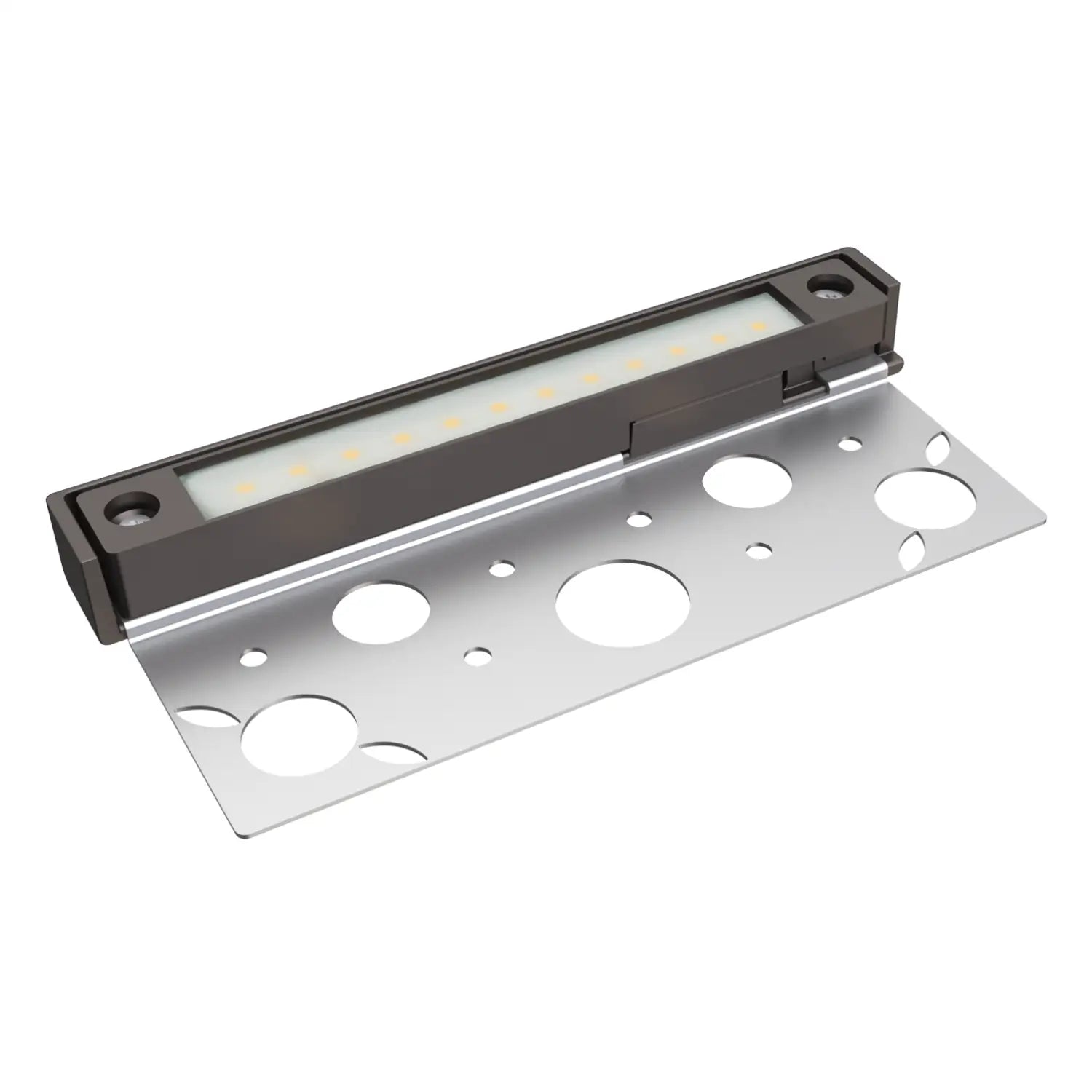 12" Brass Hardscape Paver RGB CCT Tunable LED Fixture for Outdoor Lights Landscape