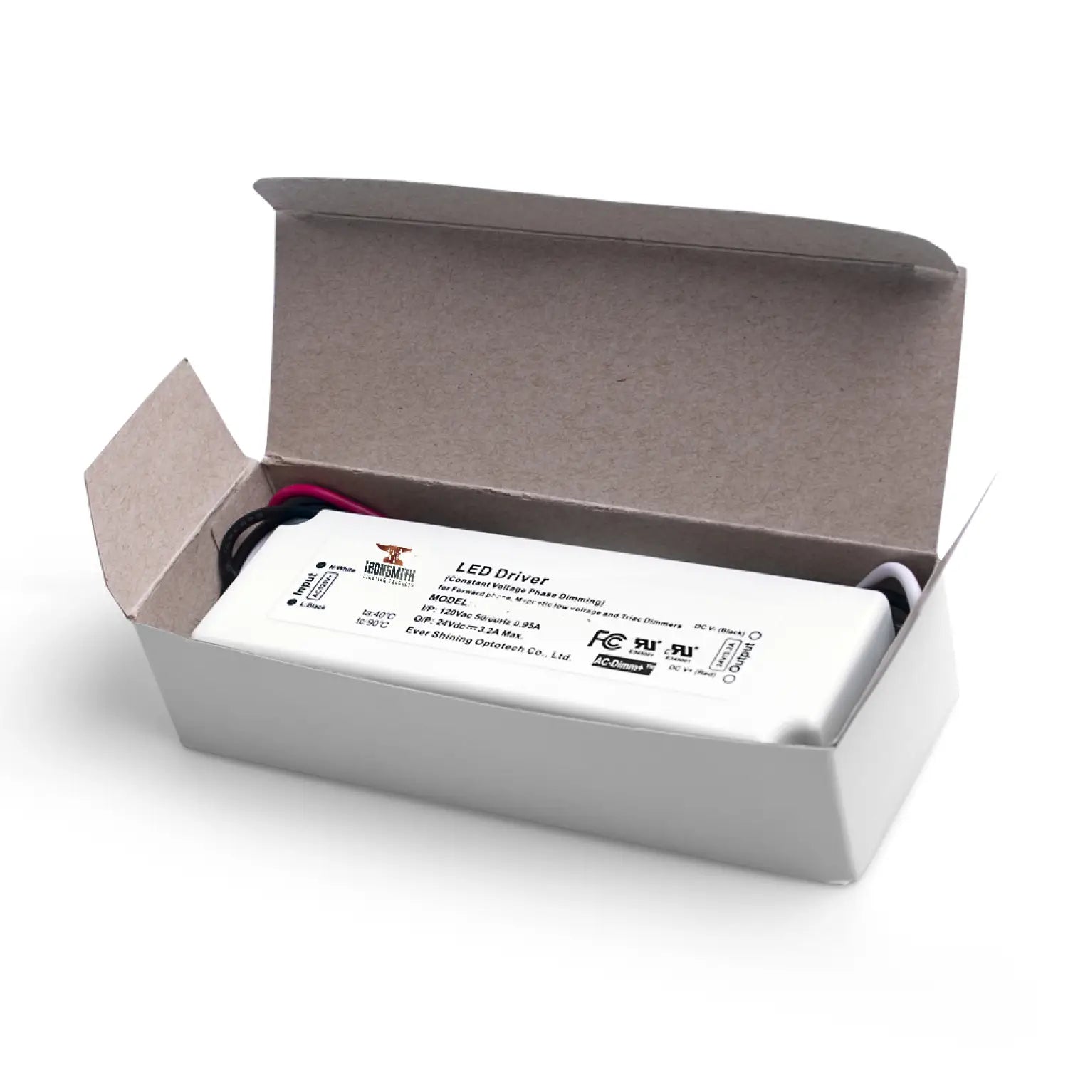 15.12W LED Drivers 24V | Constant Voltage 100-240V AC to 24V DC