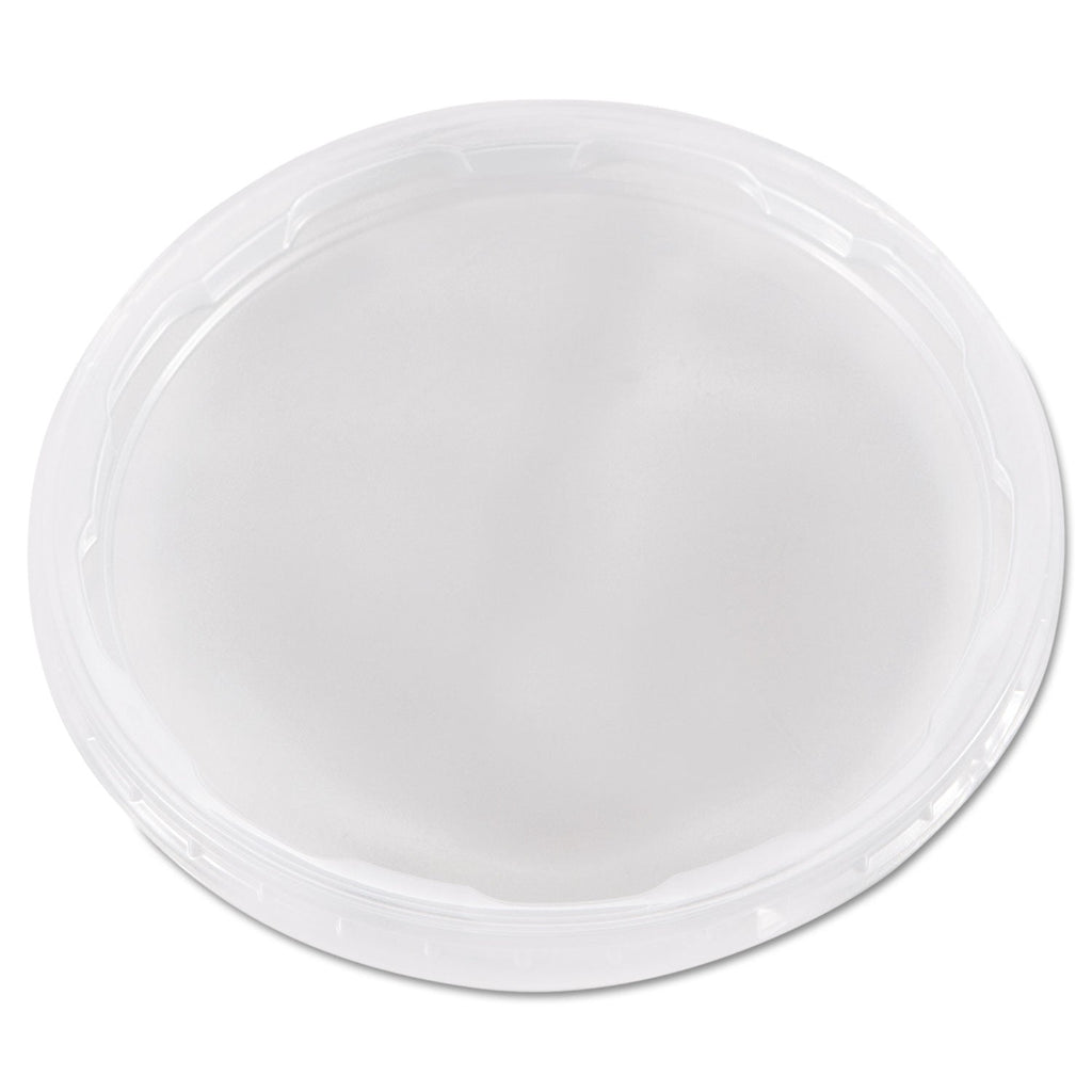 WNA Deli Container Lids, Plug-Style, Clear, Plastic, 50/Pack, 10 Packs/Carton