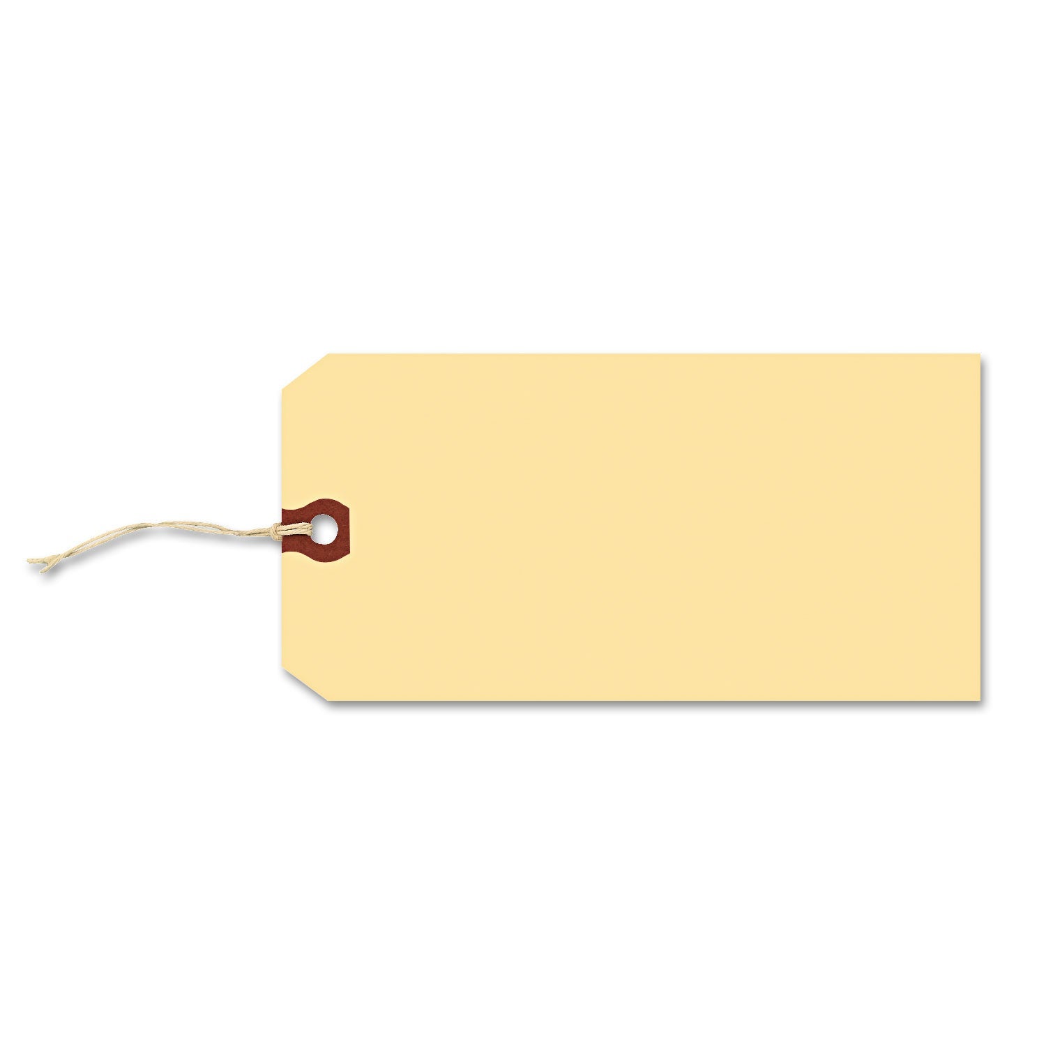Avery Strung Shipping Tags, 11.5 pt Stock, 4.75 x 2.38, Manila, 1,000/Box
