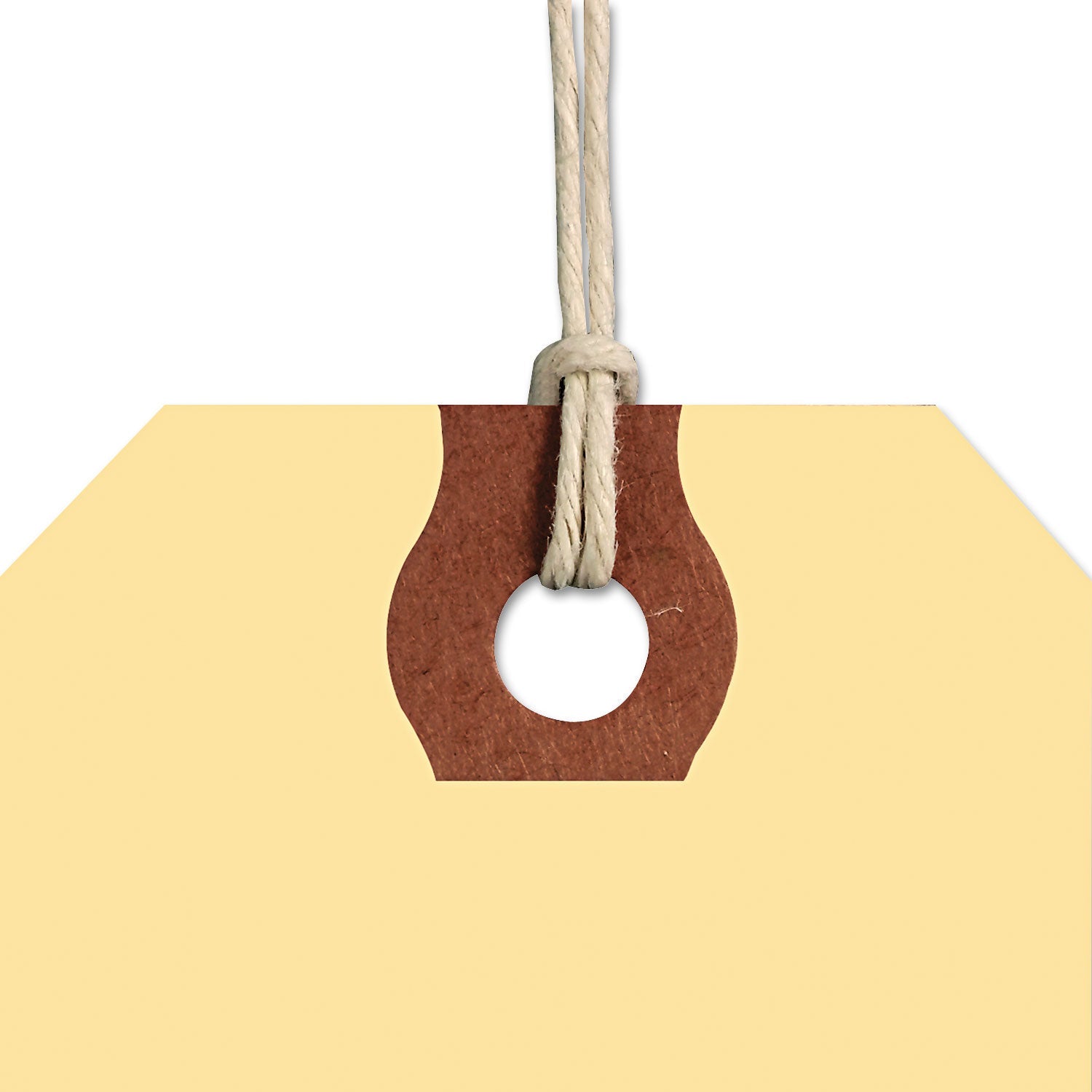 Avery Strung Shipping Tags, 11.5 pt Stock, 4.75 x 2.38, Manila, 1,000/Box