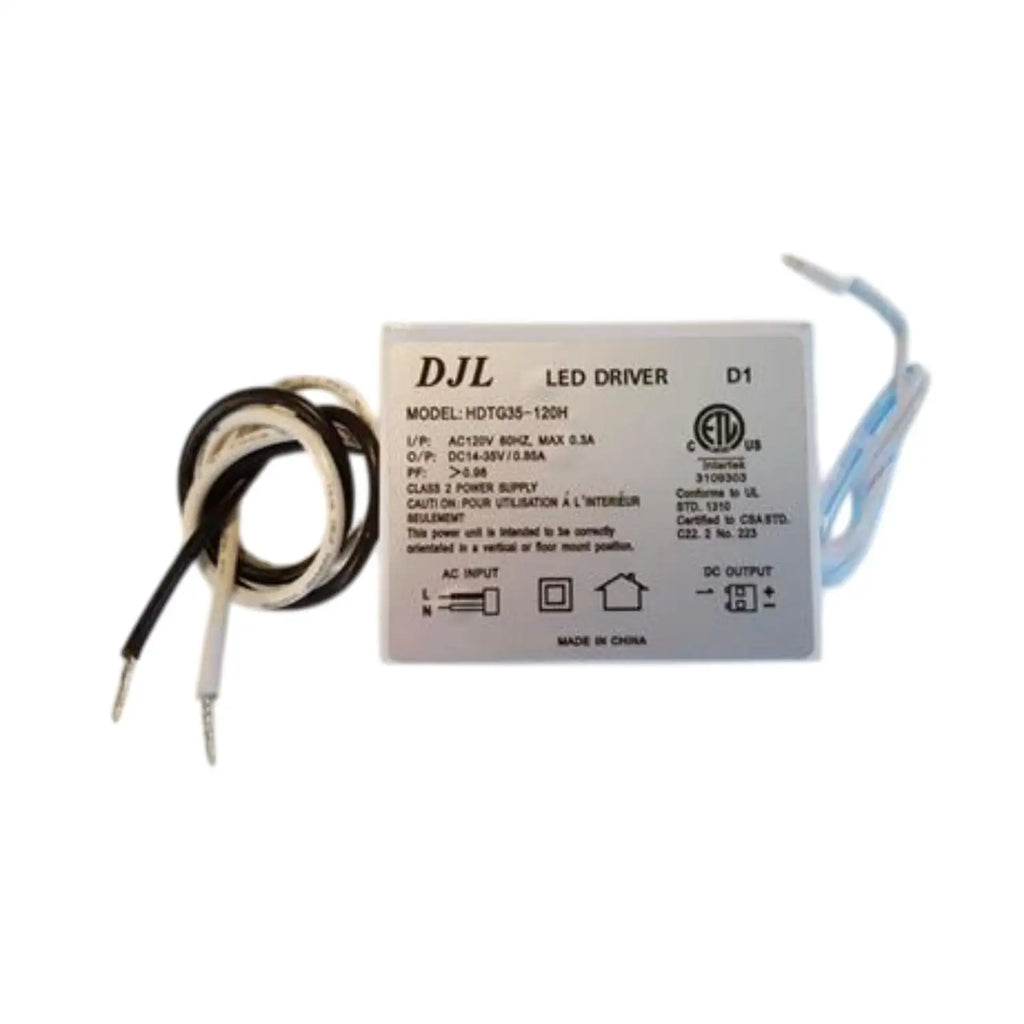 15W LED Driver Dimmable | Input AC 120V | Output DC 14-35V/0.8A