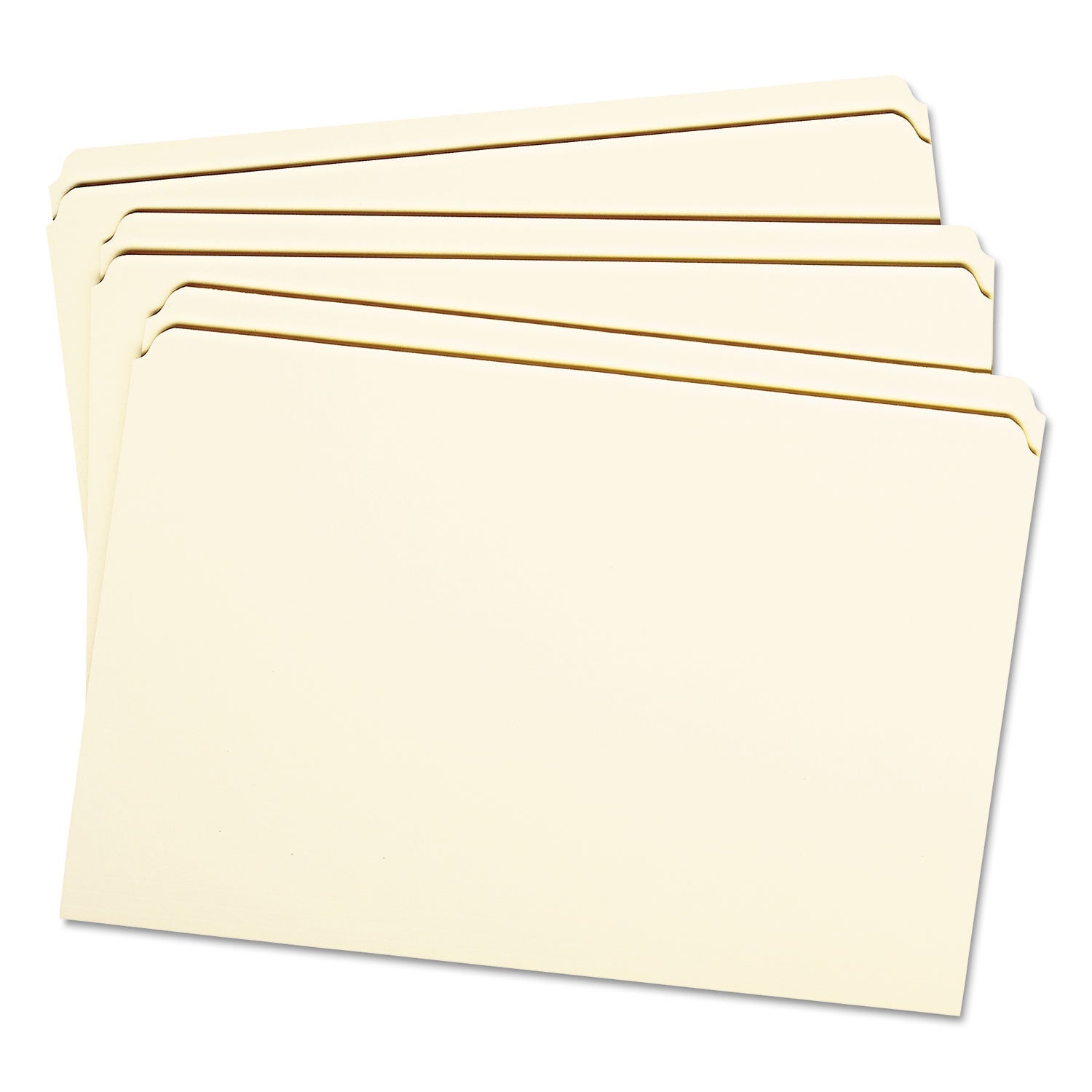 Smead Reinforced Tab Manila File Folders, Straight Tabs, Legal Size, 0.75" Expansion, 11-pt Manila, 100/Box