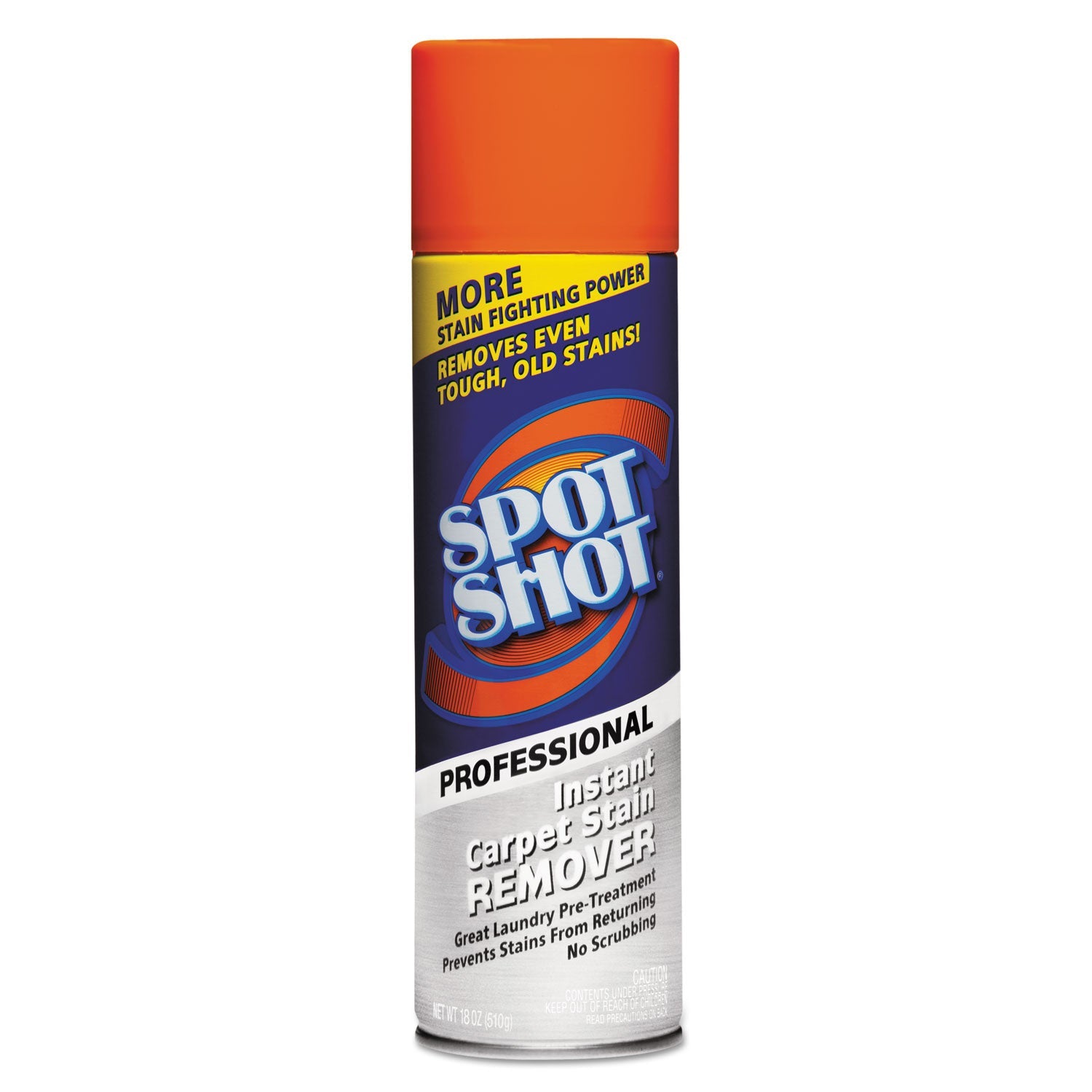 WD-40 Spot Shot Professional Instant Carpet Stain Remover, 18 oz Aerosol Spray, 12/Carton