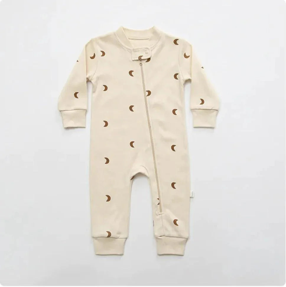 Cartoon Cactus Long Sleeve Baby Romper - Striped Newborn Outfit for Boys & Girls