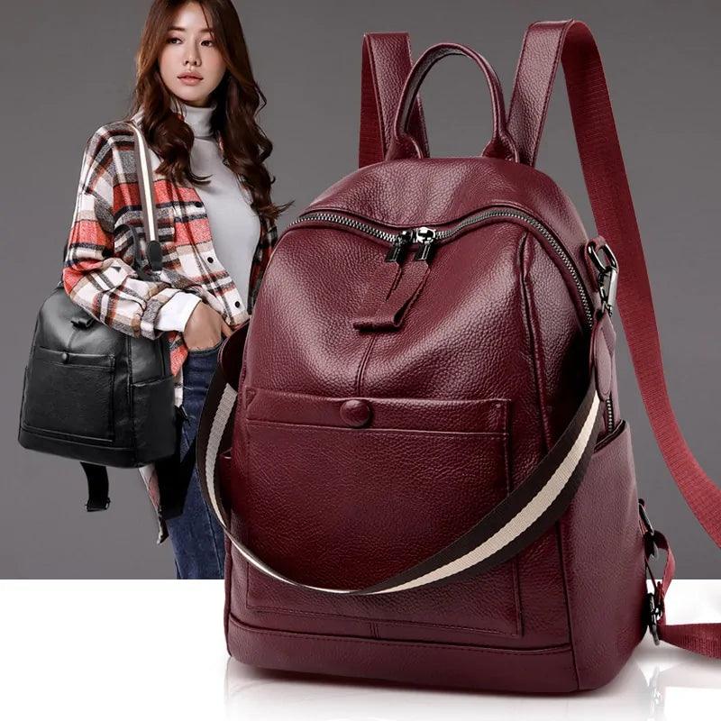 Leather Backpack