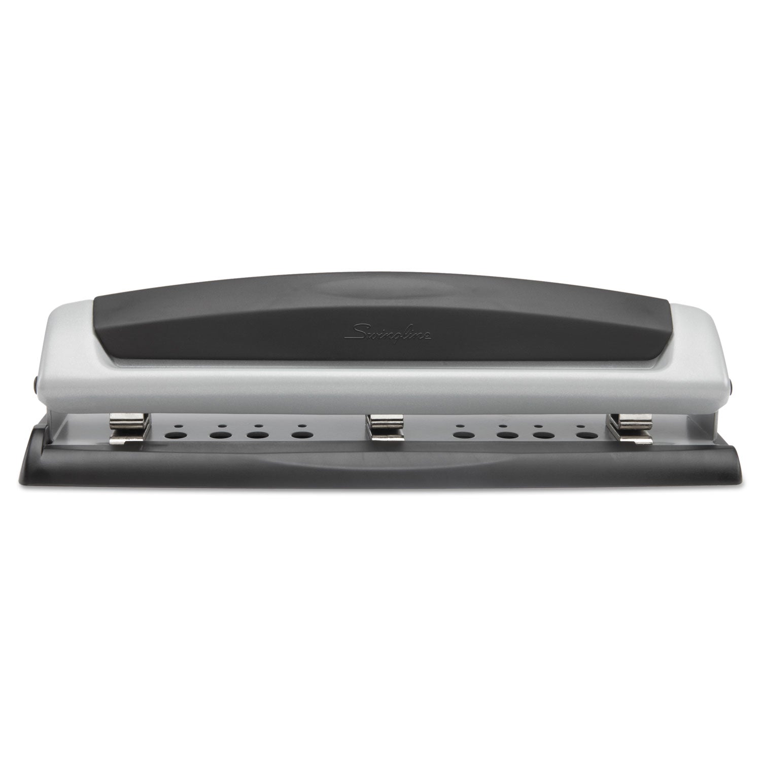 Swingline 10-Sheet Precision Pro Desktop Two- to Three-Hole Punch, 9/32" Holes