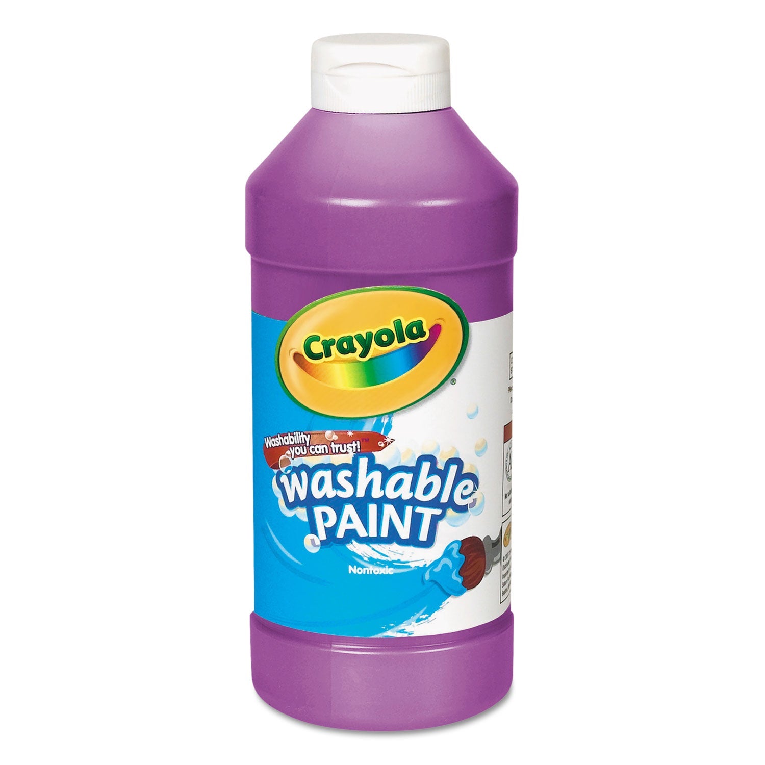 Crayola Washable Paint, Violet, 16 oz Bottle