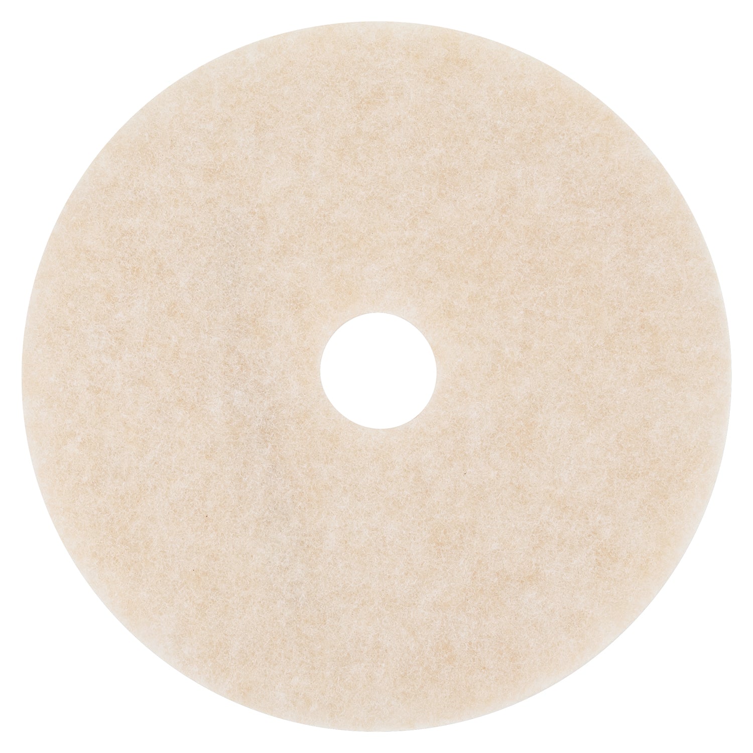 3M Ultra High-Speed TopLine Floor Burnishing Pads 3200, 20" Diameter, White/Amber, 5/Carton