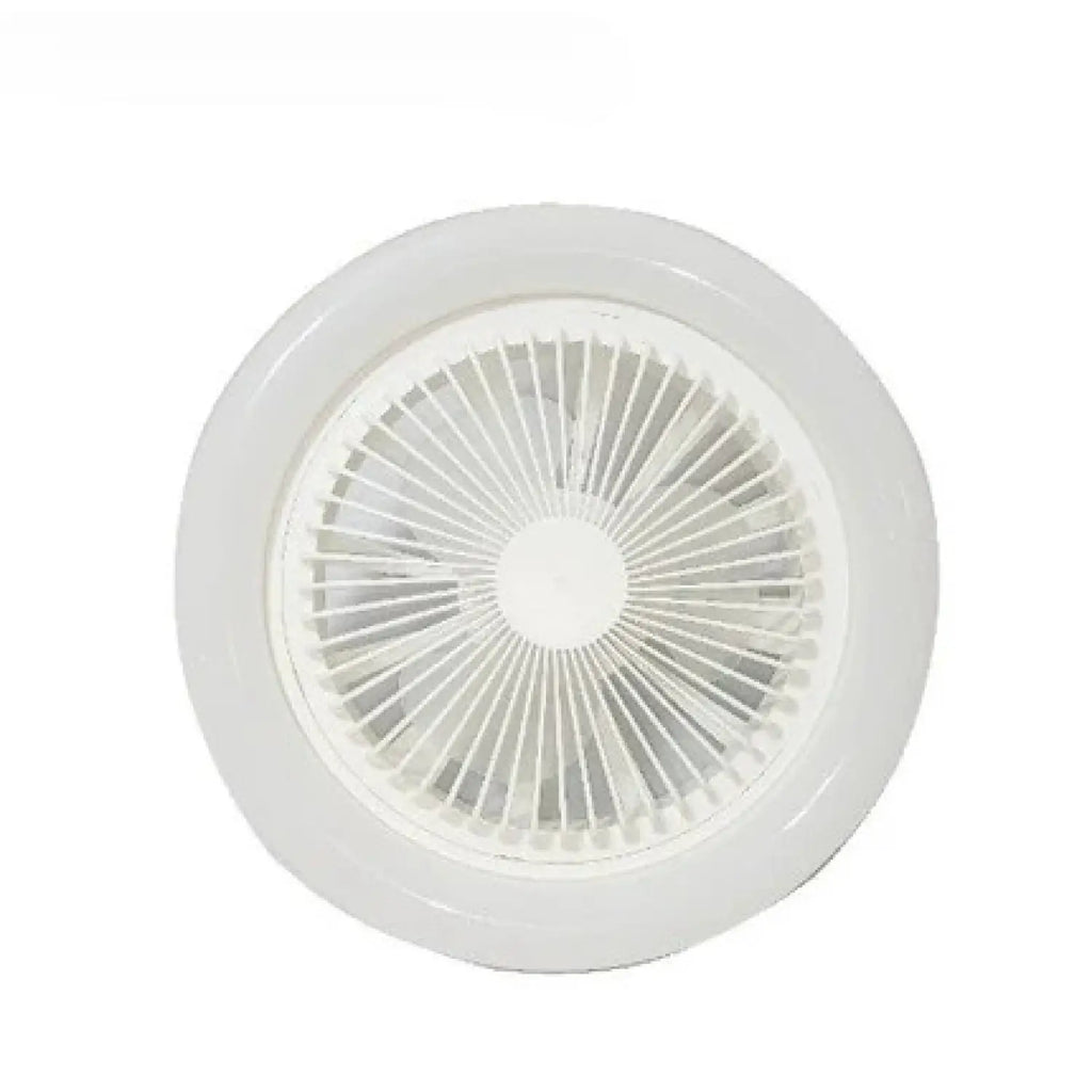 26CM Remote Control LED Light and Fan - Ceiling Fan with E27 Lamp