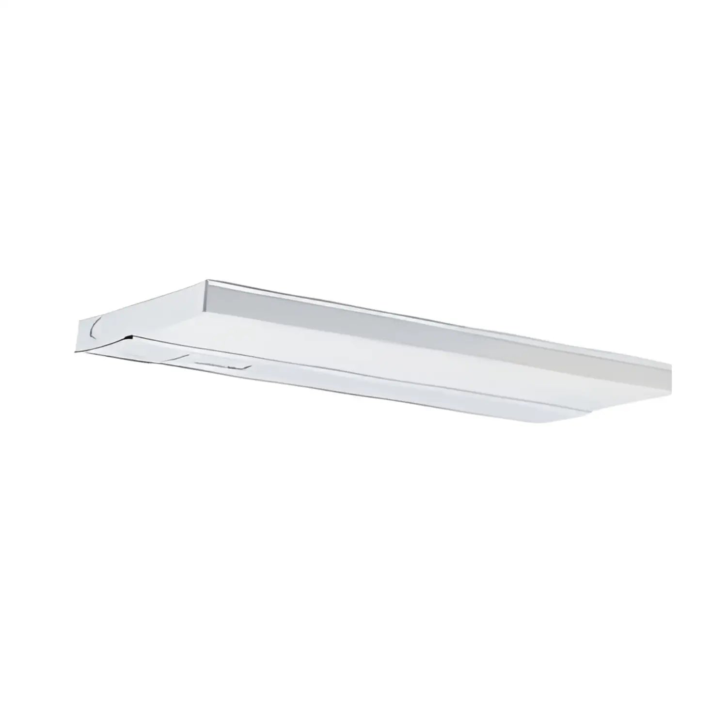 42" Metal Fluorescent Light Bulbs Fixture for Workspaces, Dual Bulbs 26W 120V 4100K