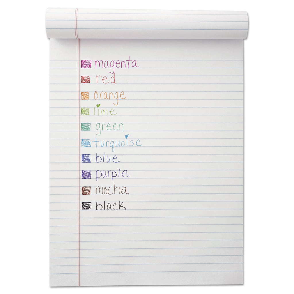 Paper Mate InkJoy 100 RT Ballpoint Pen, Retractable, Medium 1 mm, Black Ink, Black Barrel, Dozen