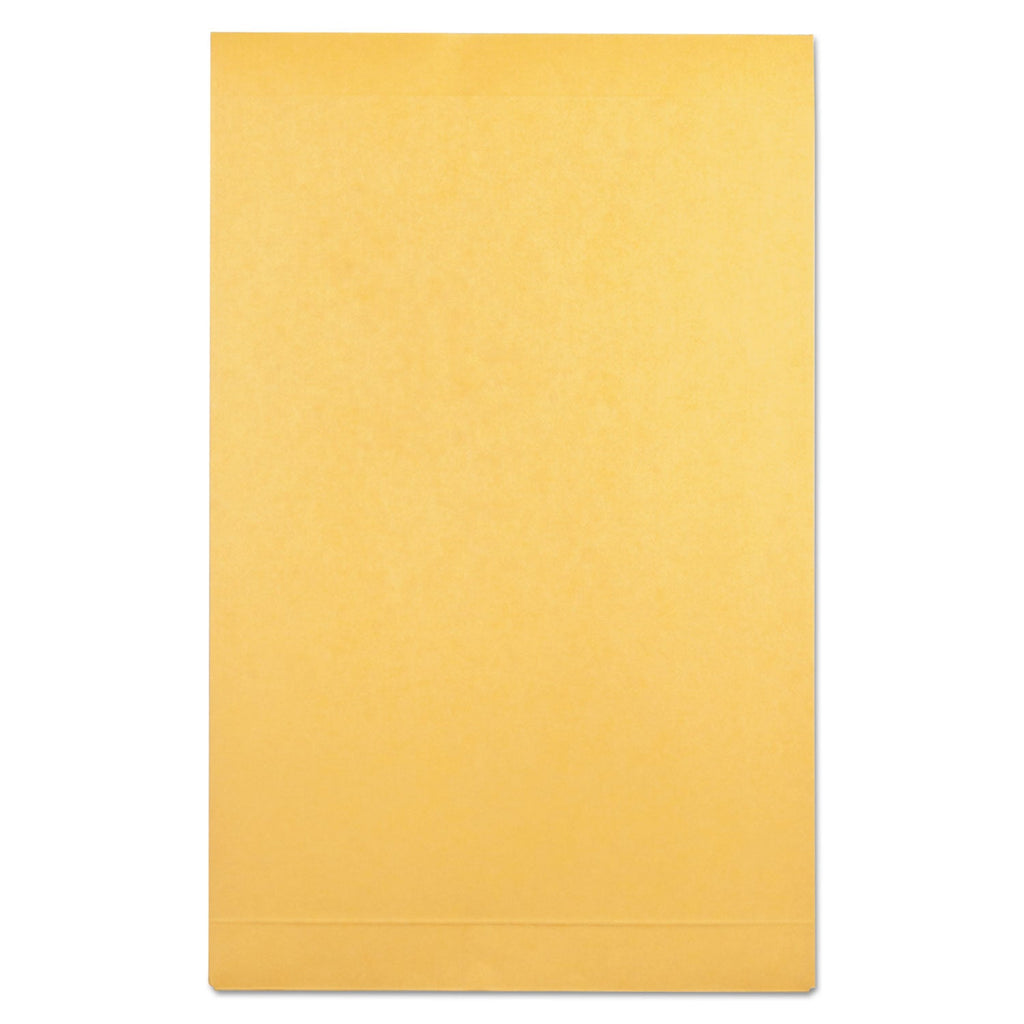 Quality Park Redi-Strip Kraft Expansion Envelope, #10 1/2, Square Flap, Redi-Strip Adhesive Closure, 9 x 12, Brown Kraft, 25/Pack