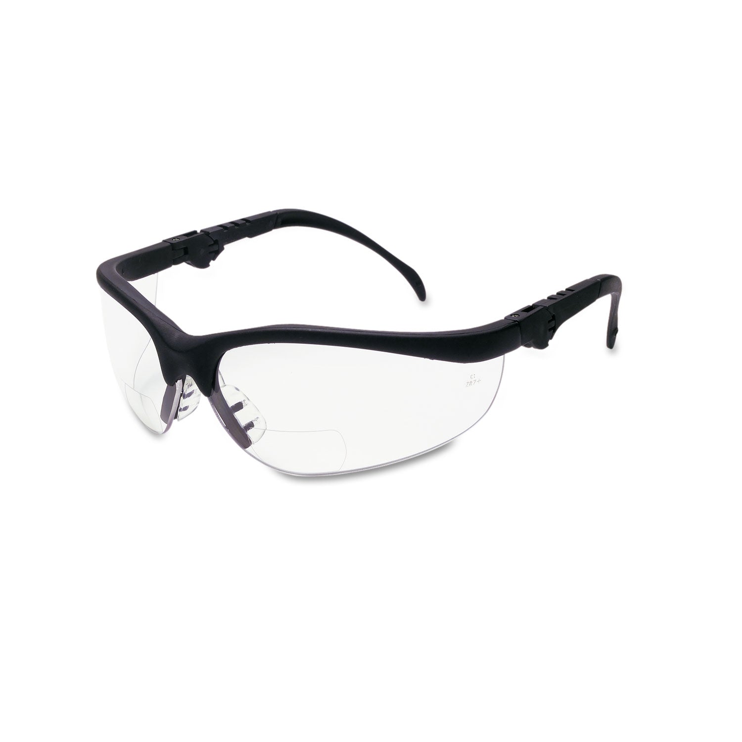 MCR Klondike Magnifier Glasses, 1.5 Magnifier, Clear Lens
