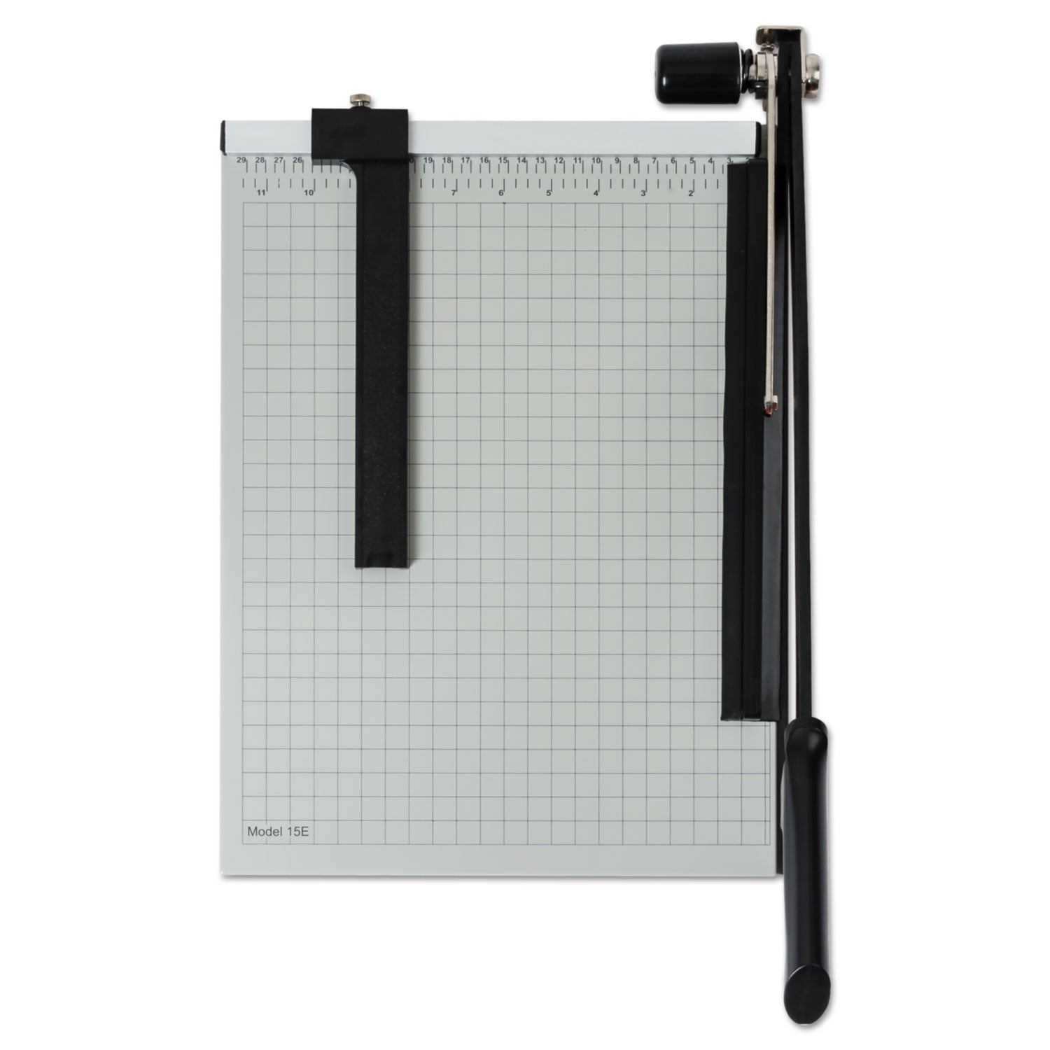 Dahle Vantage Guillotine Paper Trimmer/Cutter, 15 Sheets, 15" Cut Length, Metal Base, 12.25 x 15.75
