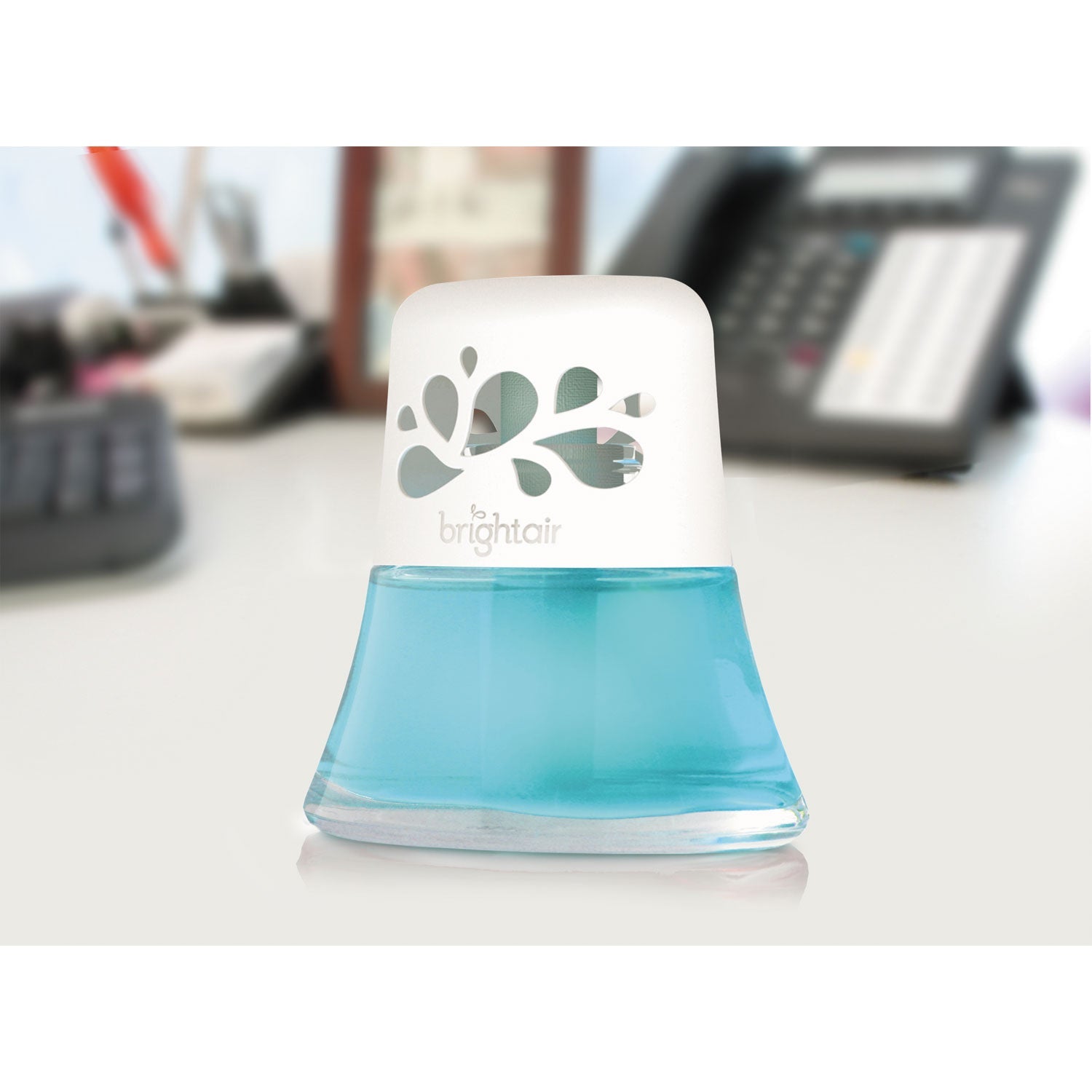BRIGHT Air Scented Oil Air Freshener, Calm Waters and Spa, Blue, 2.5 oz