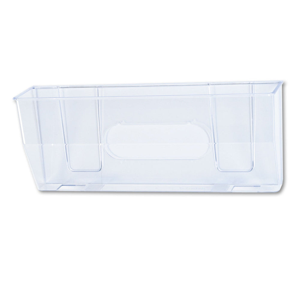 deflecto Magnetic DocuPocket Wall File, Legal/Letter Size, 15" x 3" x 6.38", Clear