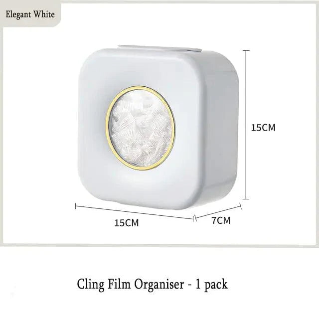 Wall Mounted Plastic Wrap Bag Holder