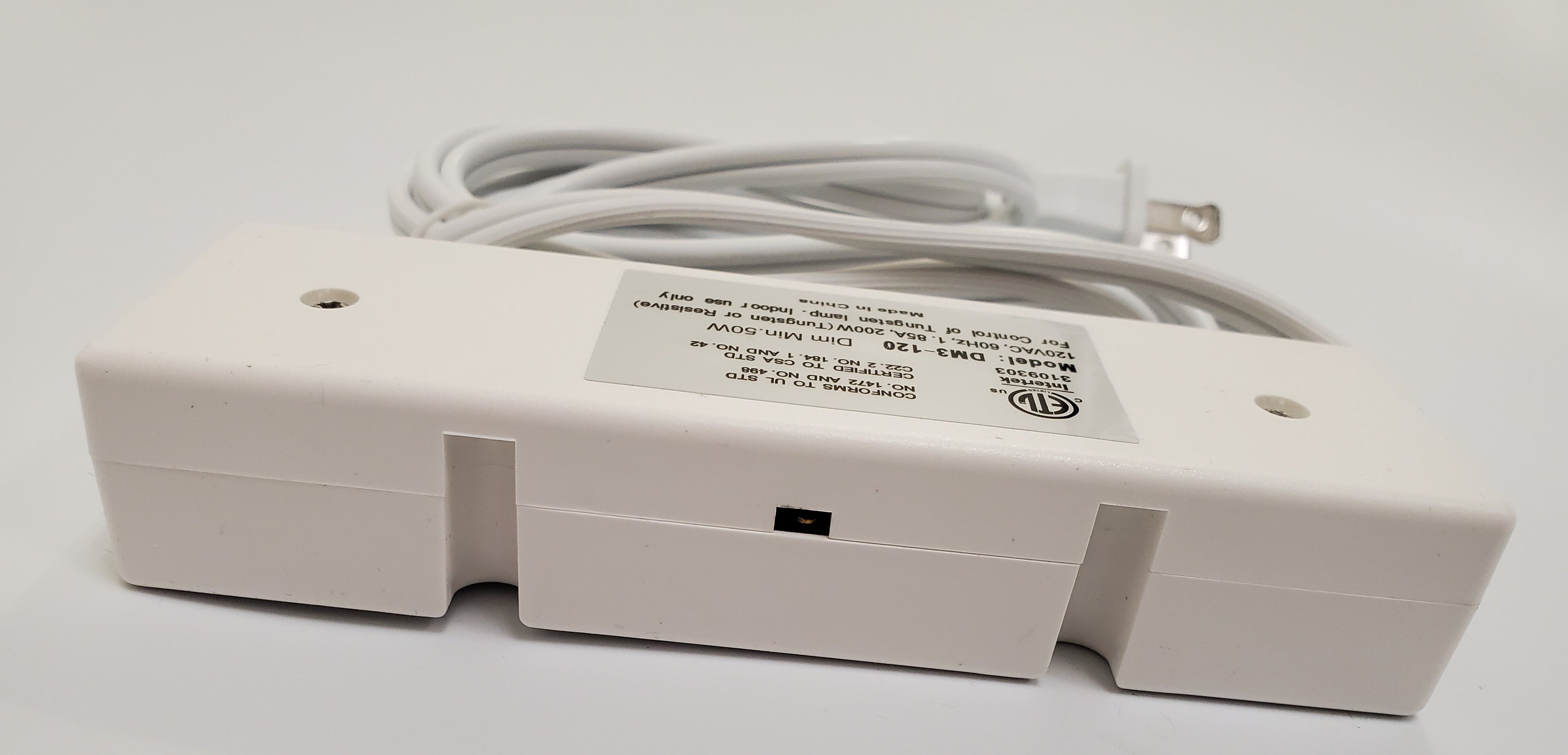 3 Level touch Light Dimmer with 3 Plug - Receptacles 120V