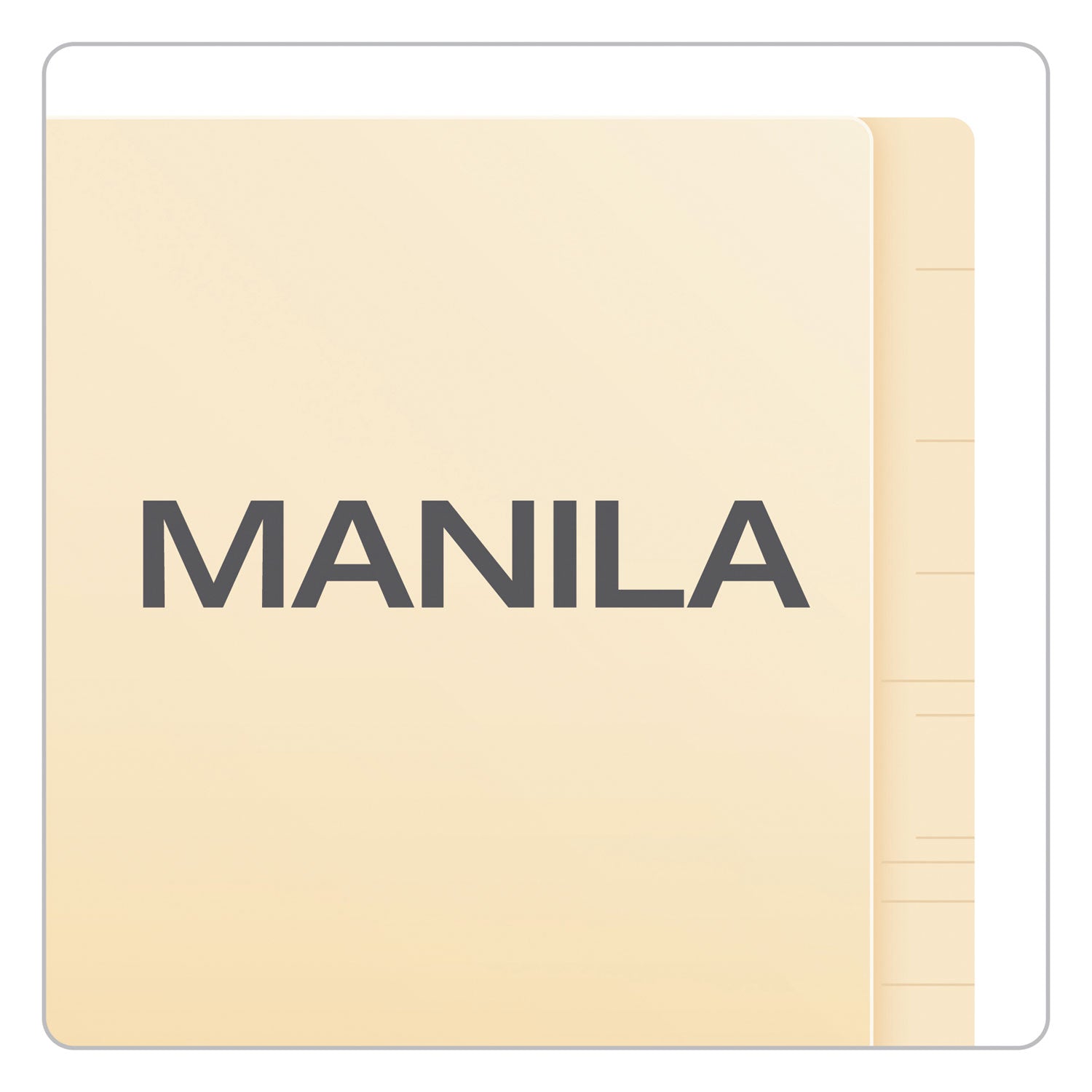 Pendaflex SmartShield End Tab File Folders, Straight Tabs, Letter Size, Manila, 75/Box