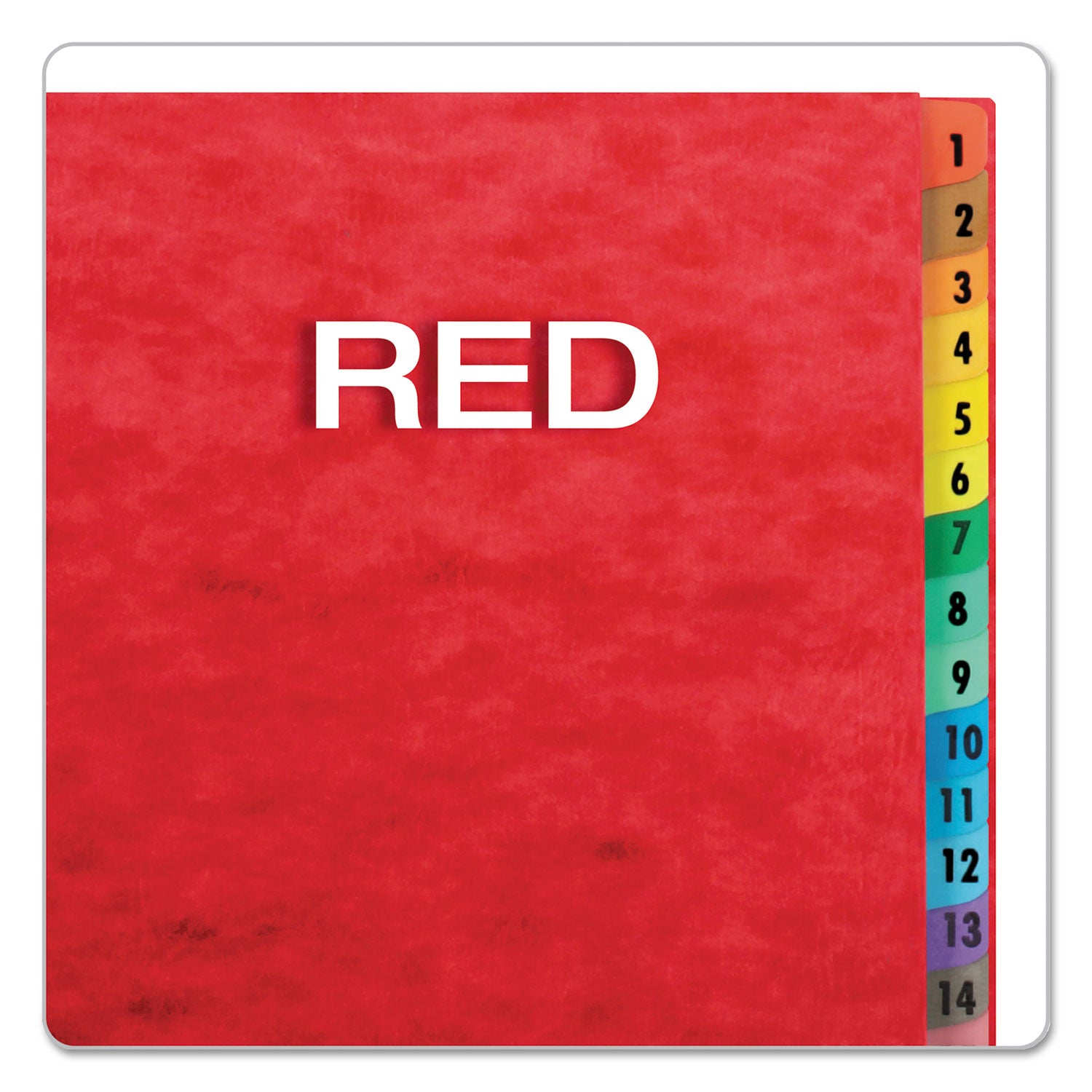 Pendaflex Expanding Desk File, 31 Dividers, Date Index, Letter Size, Red Cover
