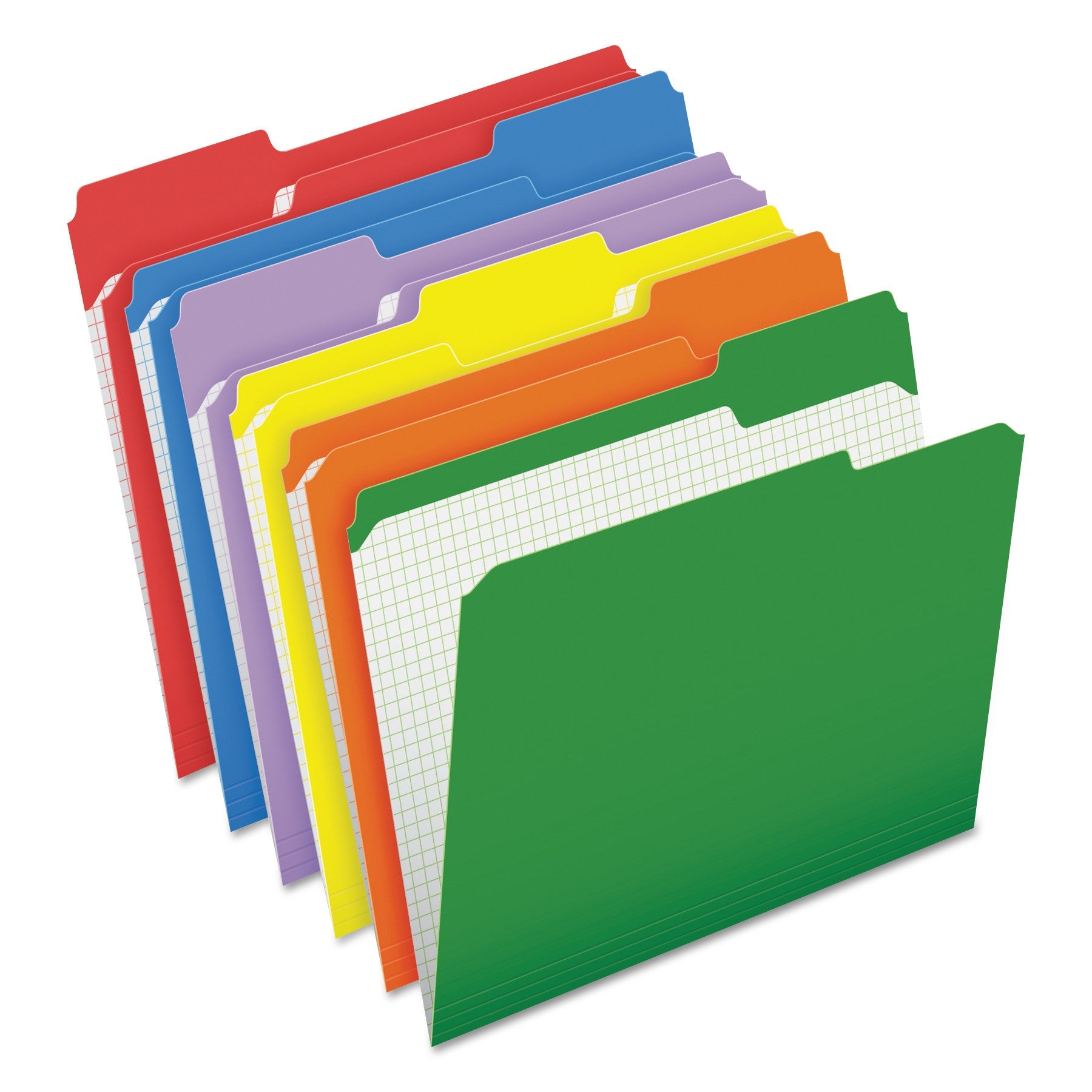 Pendaflex Double-Ply Reinforced Top Tab Colored File Folders, 1/3-Cut Tabs: Assorted, Letter, 0.75" Expansion, Assorted Colors, 100/Box