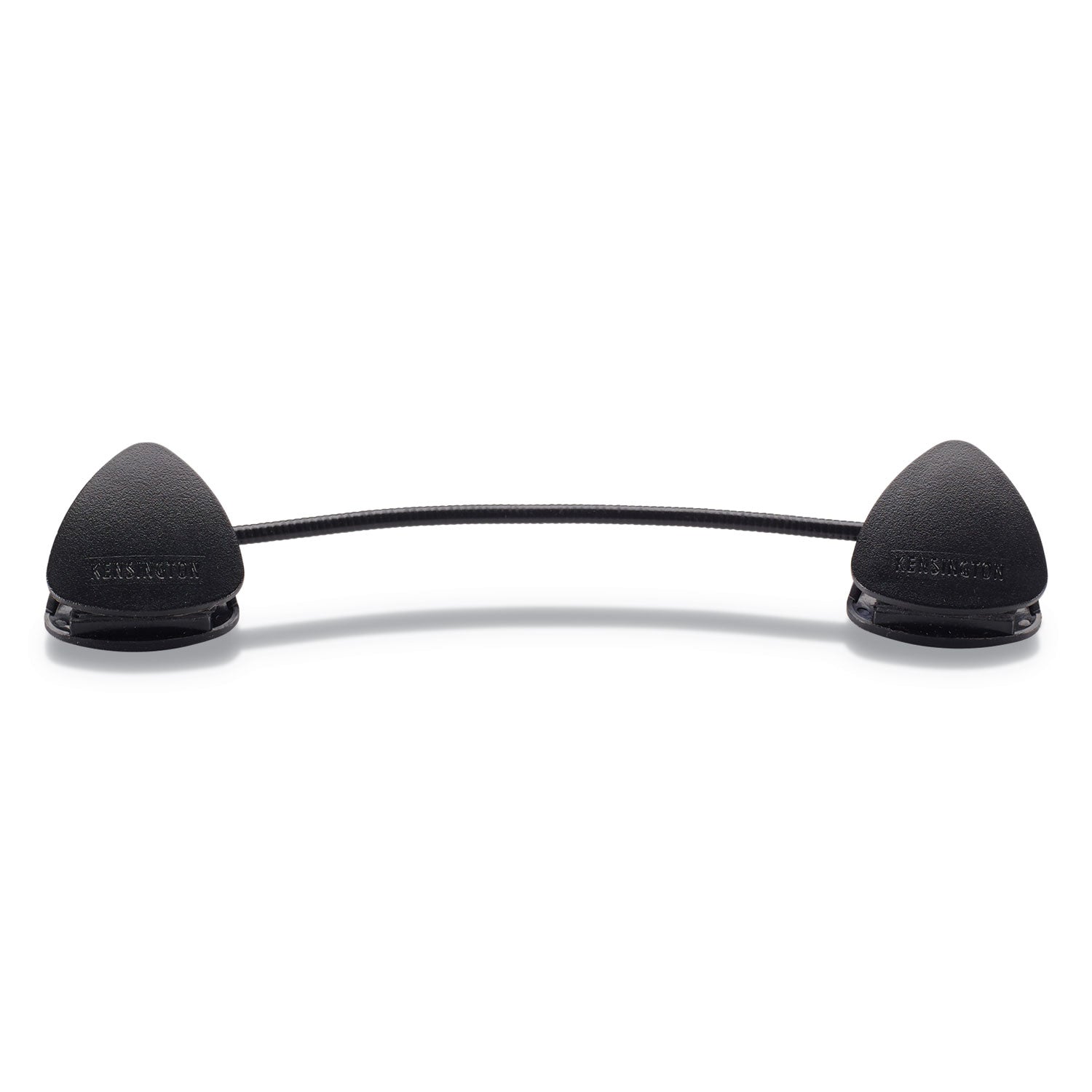 Kensington FlexClip Gooseneck Copyholder, Monitor/Laptop Mount, Plastic, Black