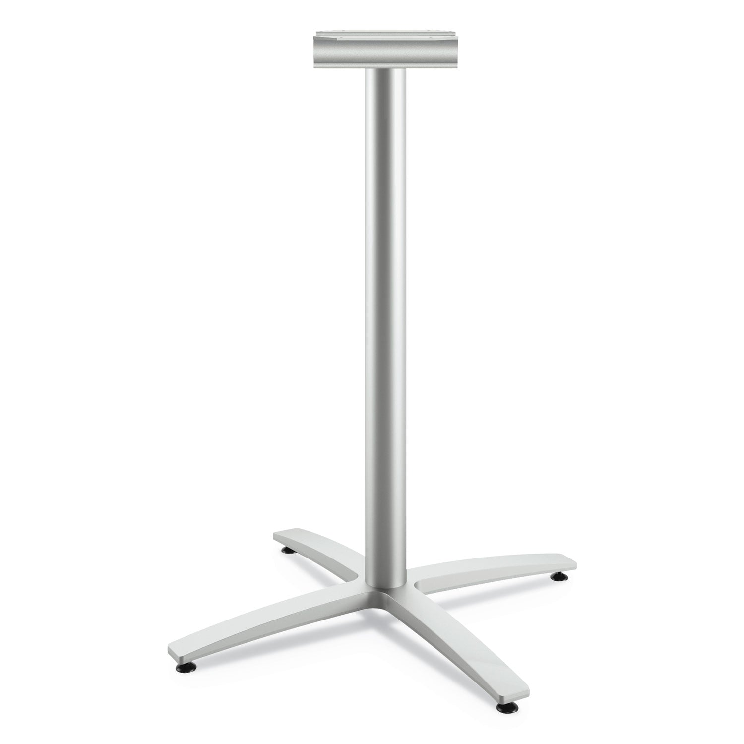 HON Between Standing-Height X-Base for 30" to 36" Table Tops, 26.18w x 41.12h, Silver