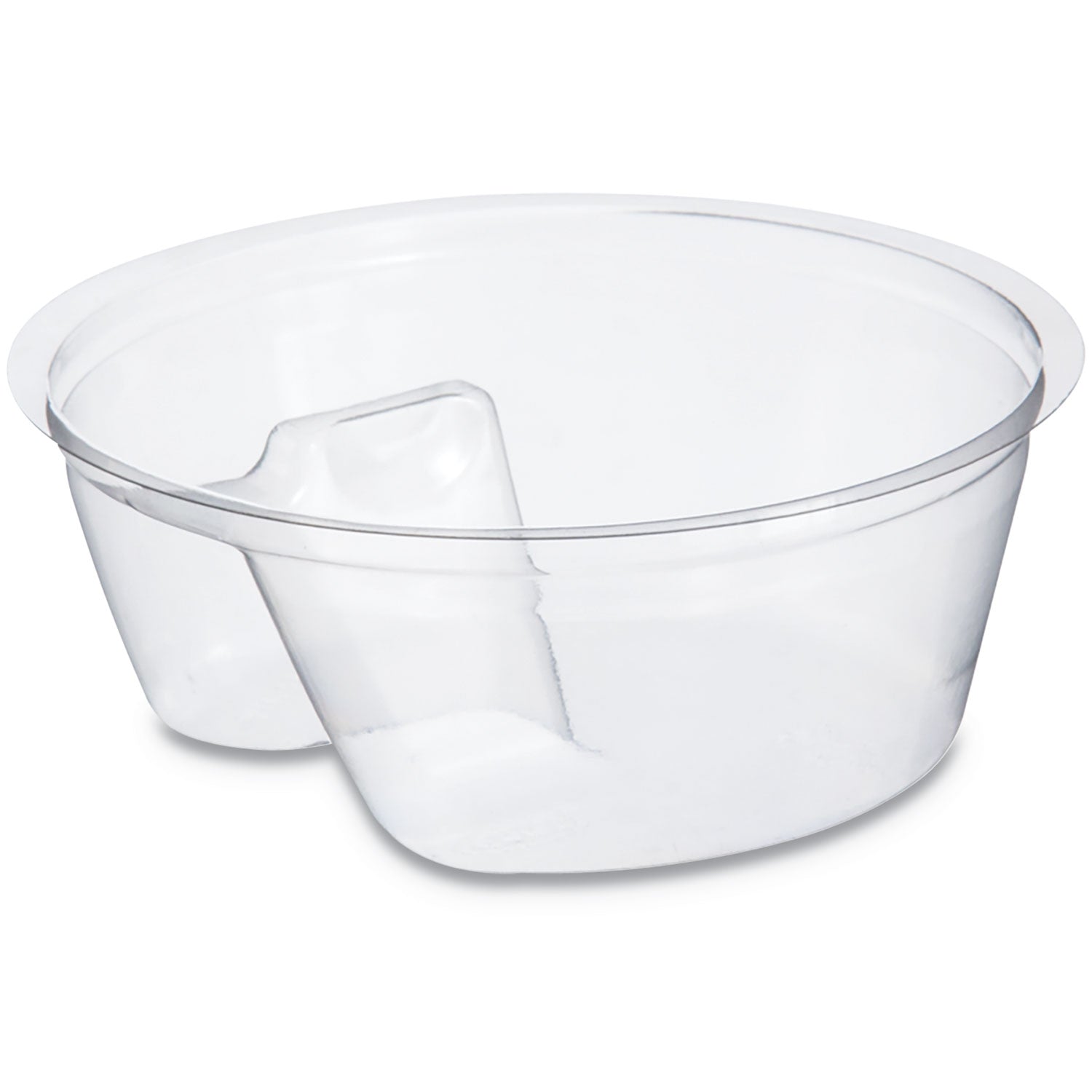 Dart Single Compartment Cup Insert, 3.5 oz, Clear, 1,000/Carton