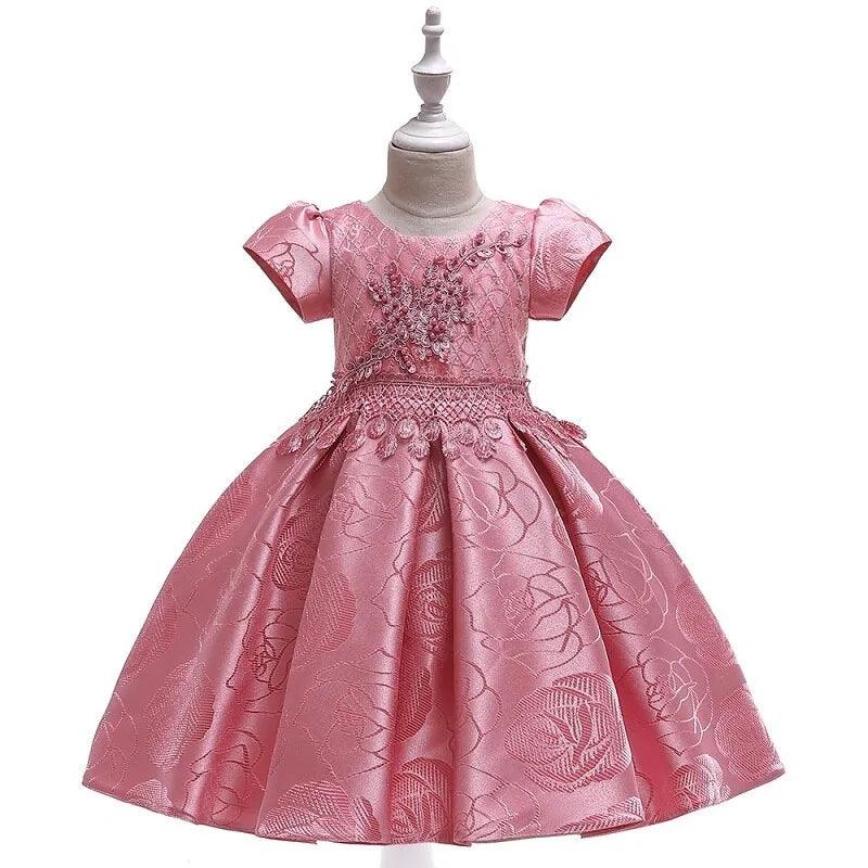 Polkadot Satin Dress