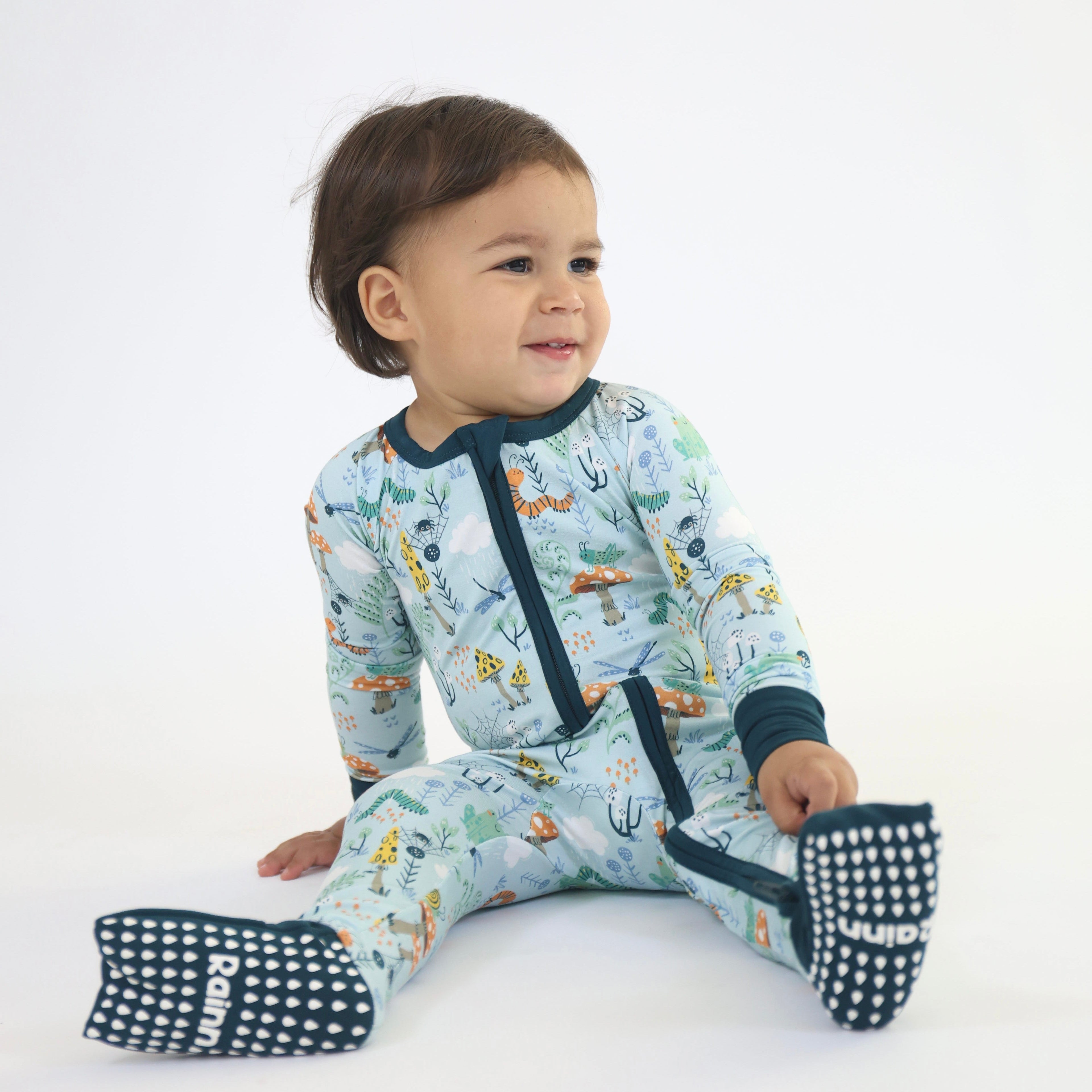 Bamboo Zipp Jammies - Critter Hollow