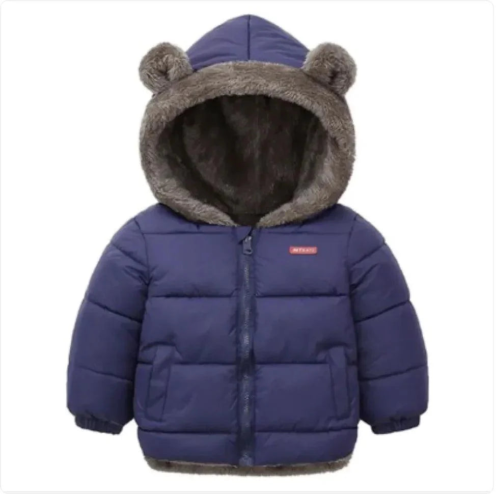 Boy’s Double-Sided Cotton-Padded Winter Jacket