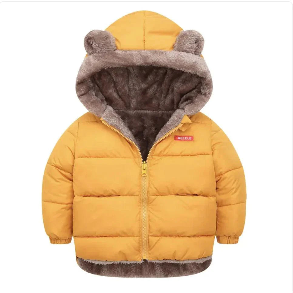 Boy’s Double-Sided Cotton-Padded Winter Jacket