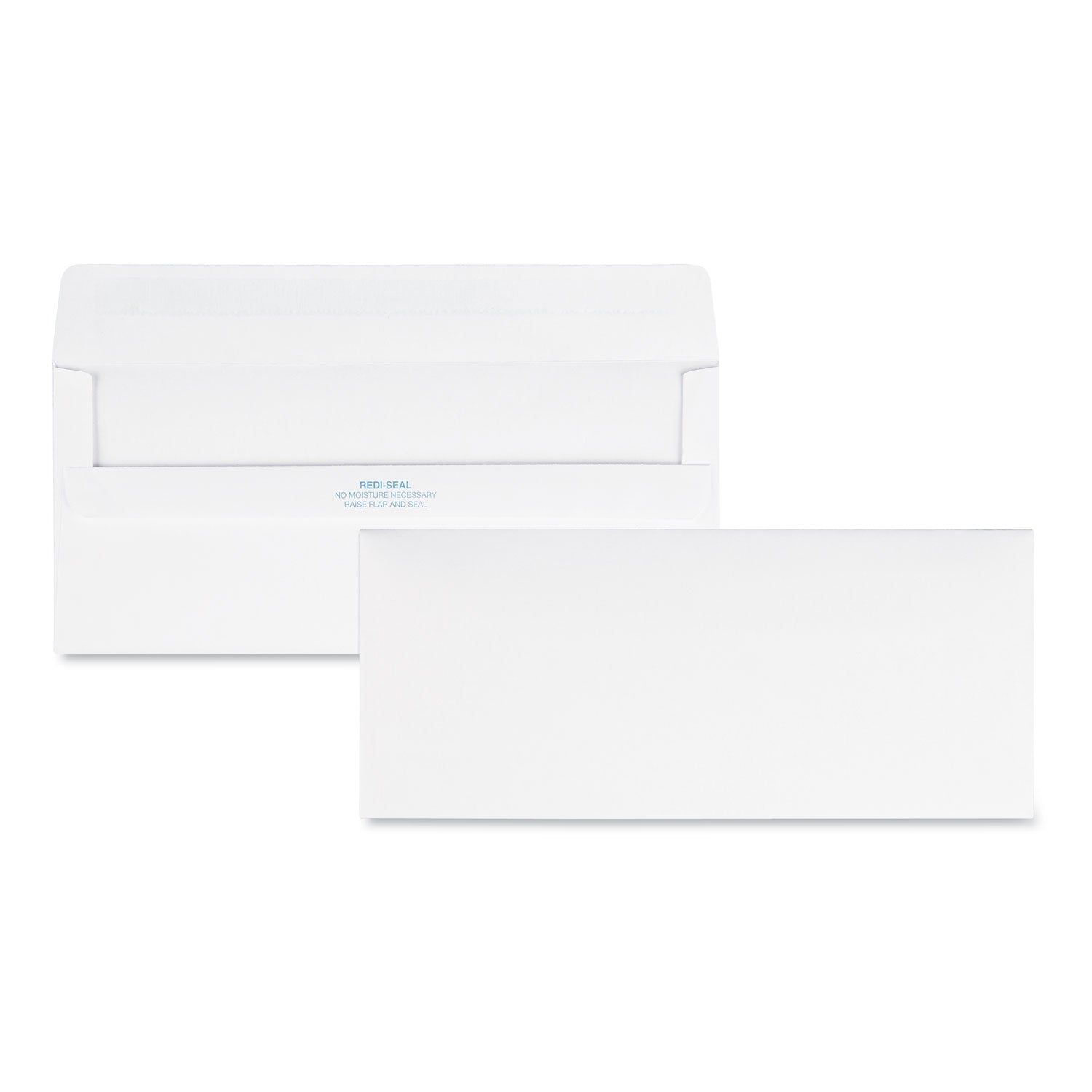Quality Park Redi-Seal Envelope, #10, Commercial Flap, Redi-Seal Adhesive Closure, 4.13 x 9.5, White, 500/Box