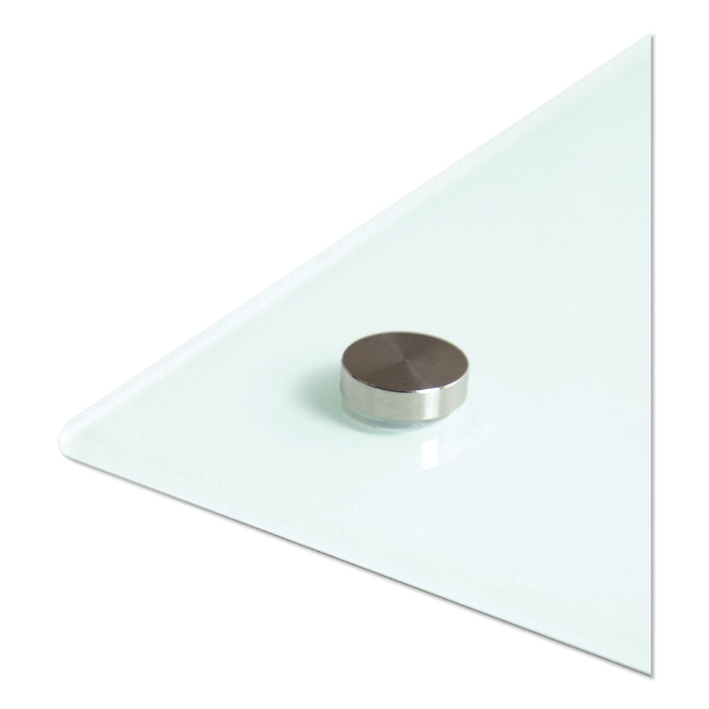 U Brands Magnetic Glass Dry Erase Board Value Pack, 72 x 48, White