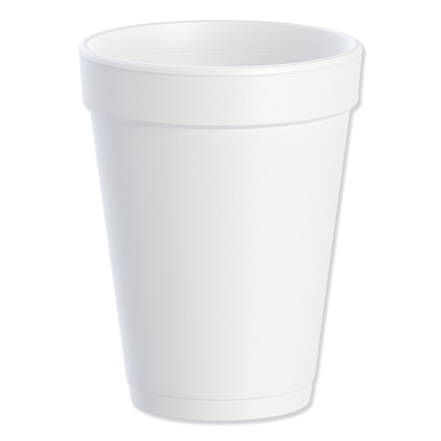 Dart Foam Drink Cups, 14 oz, White, 1,000/Carton