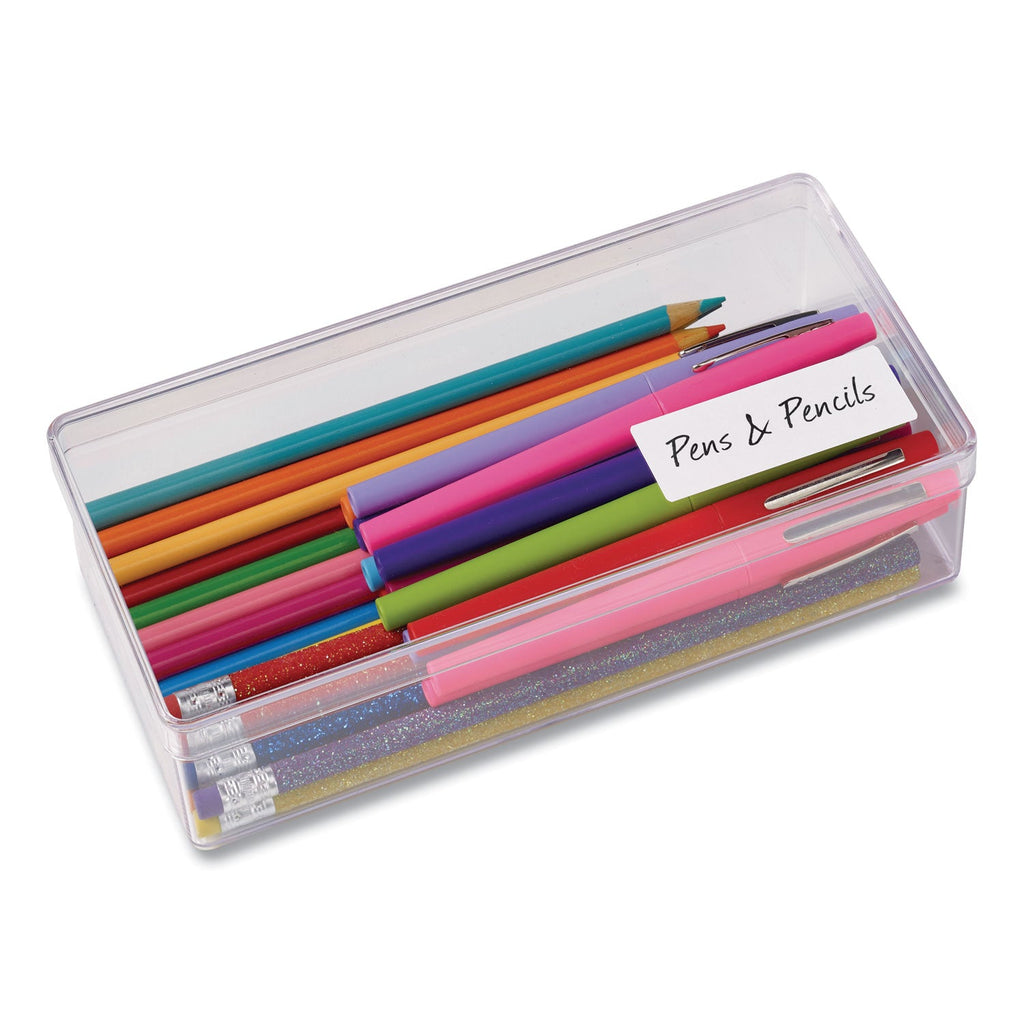 Avery Easy Peel White Address Labels w/ Sure Feed Technology, Laser Printers, 1.33 x 4, White, 14/Sheet, 100 Sheets/Box