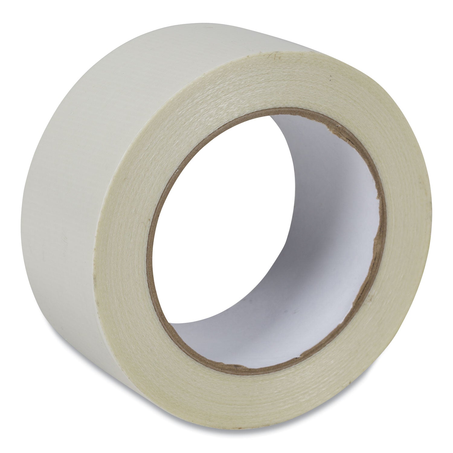 Duck Carpet Tape, 3" Core, 1.88" x 75 ft, White