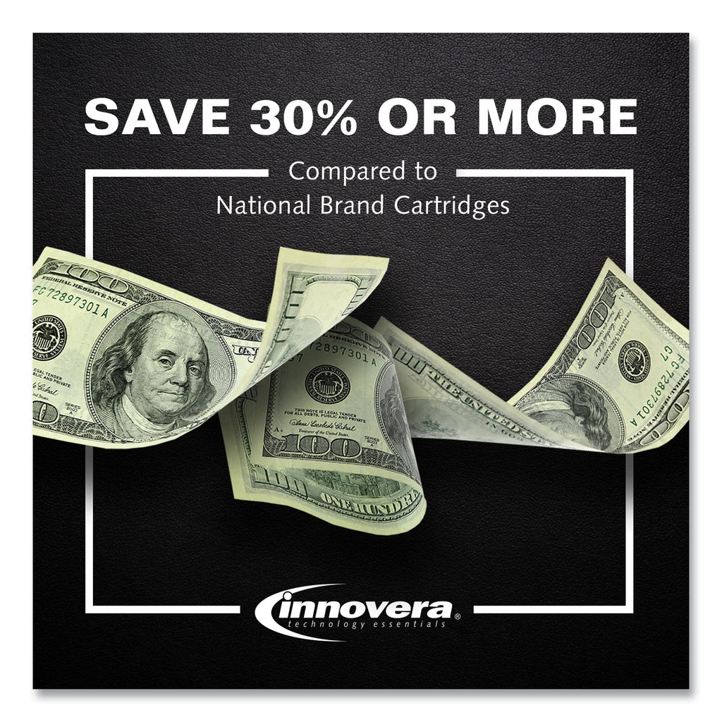 Innovera Remanufactured Black High-Yield Toner, Replacement for 53X (Q7553X), 7,000 Page-Yield