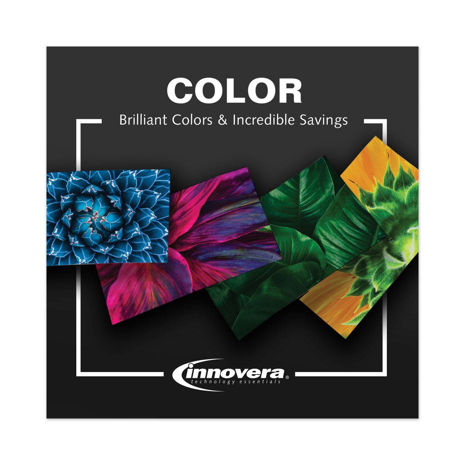 Innovera Remanufactured Yellow Toner, Replacement for 5225 (CE742A), 7,300 Page-Yield