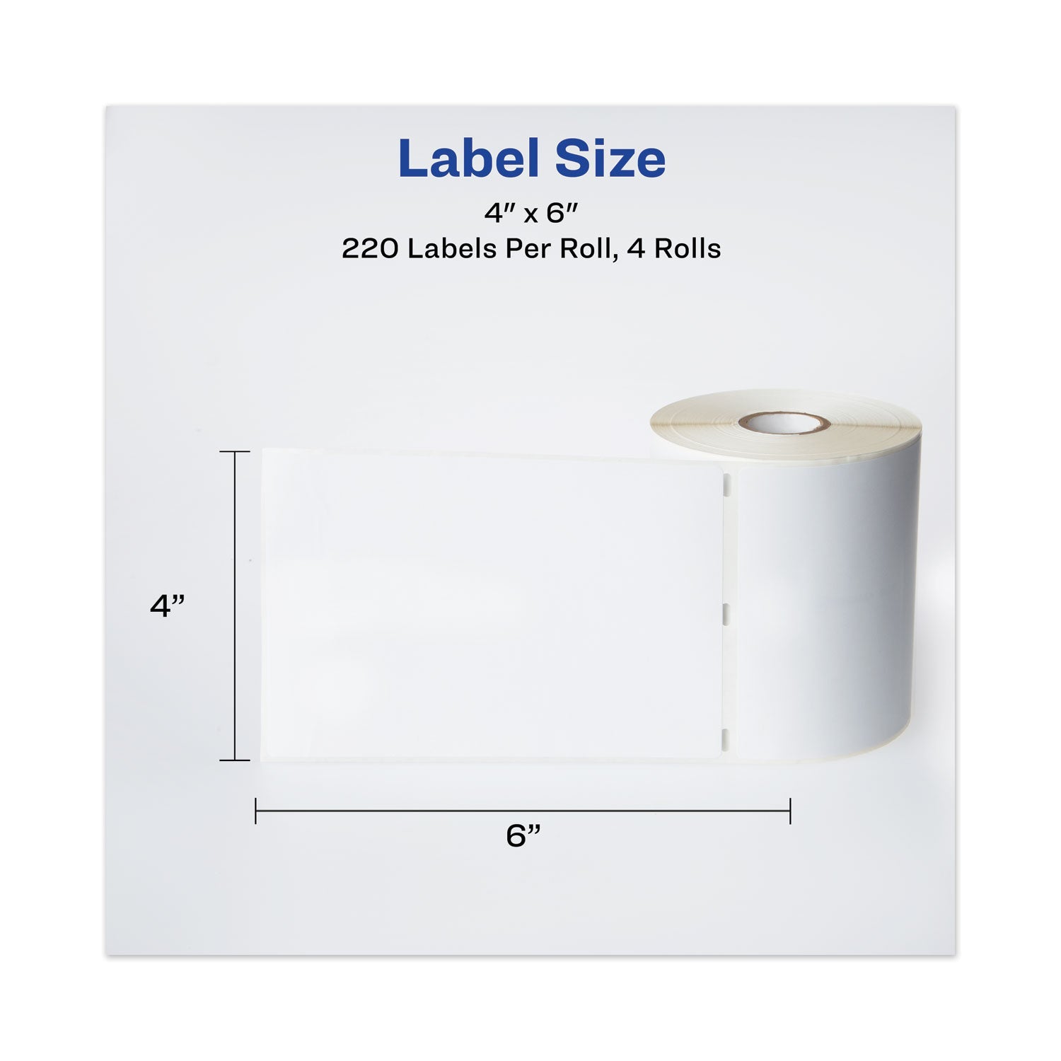 Avery Multipurpose Thermal Labels, 2.13 x 4, White, 140/Roll