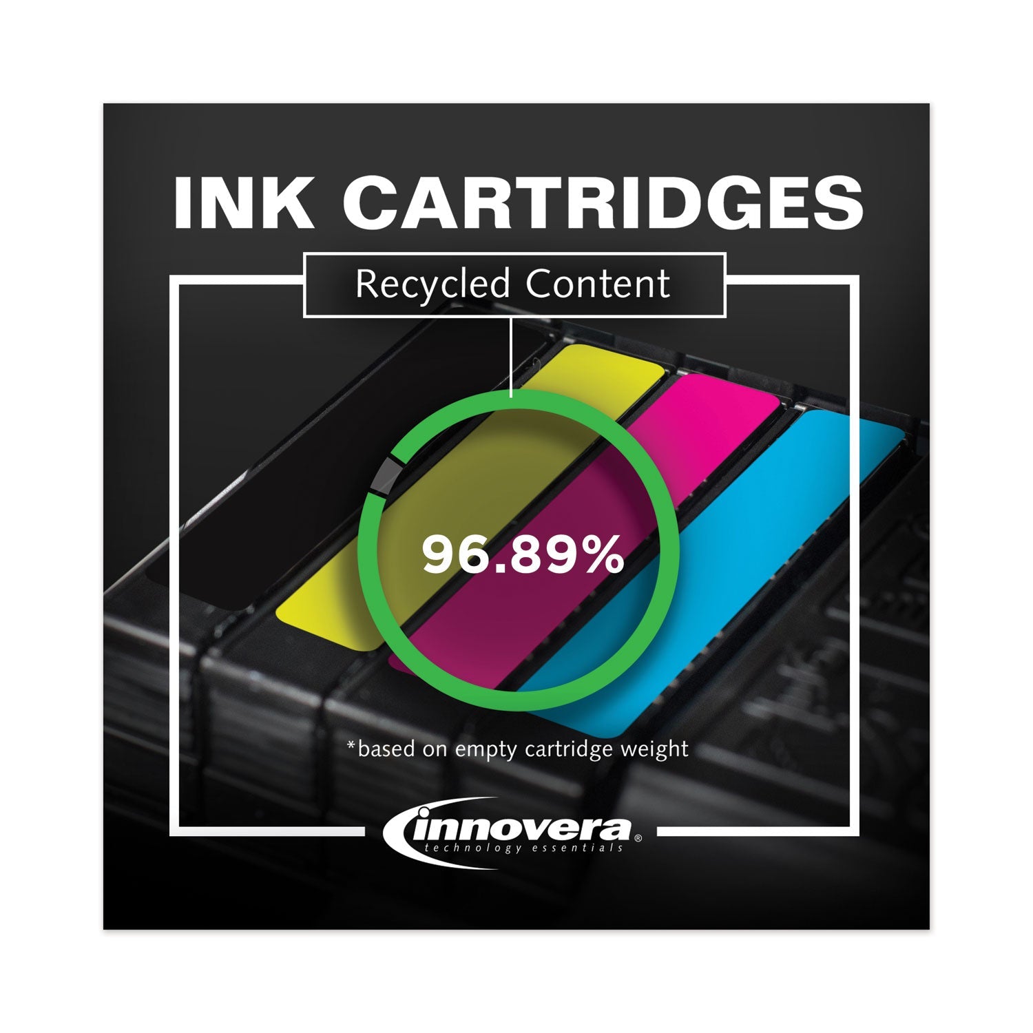 Innovera Remanufactured Cyan High-Yield Ink, Replacement for 564XL (CB323WN), 750 Page-Yield