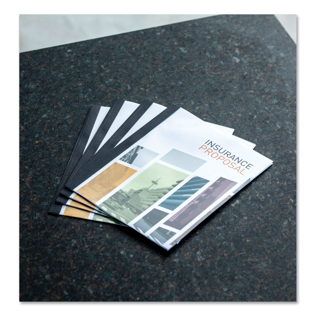 Fellowes Thermal Binding System Presentation Covers, Clear, 31 to 60 Sheet Capacity, 11 x 8.5, Unpunched, 10/Pack