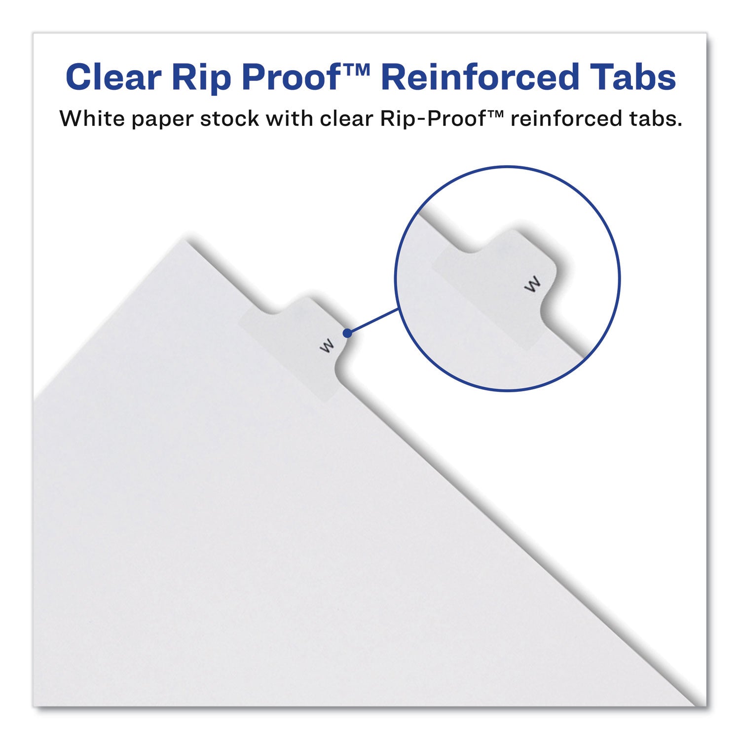 Avery Preprinted Legal Exhibit Side Tab Index Dividers, Allstate Style, 10-Tab, 2, 11 x 8.5, White, 25/Pack