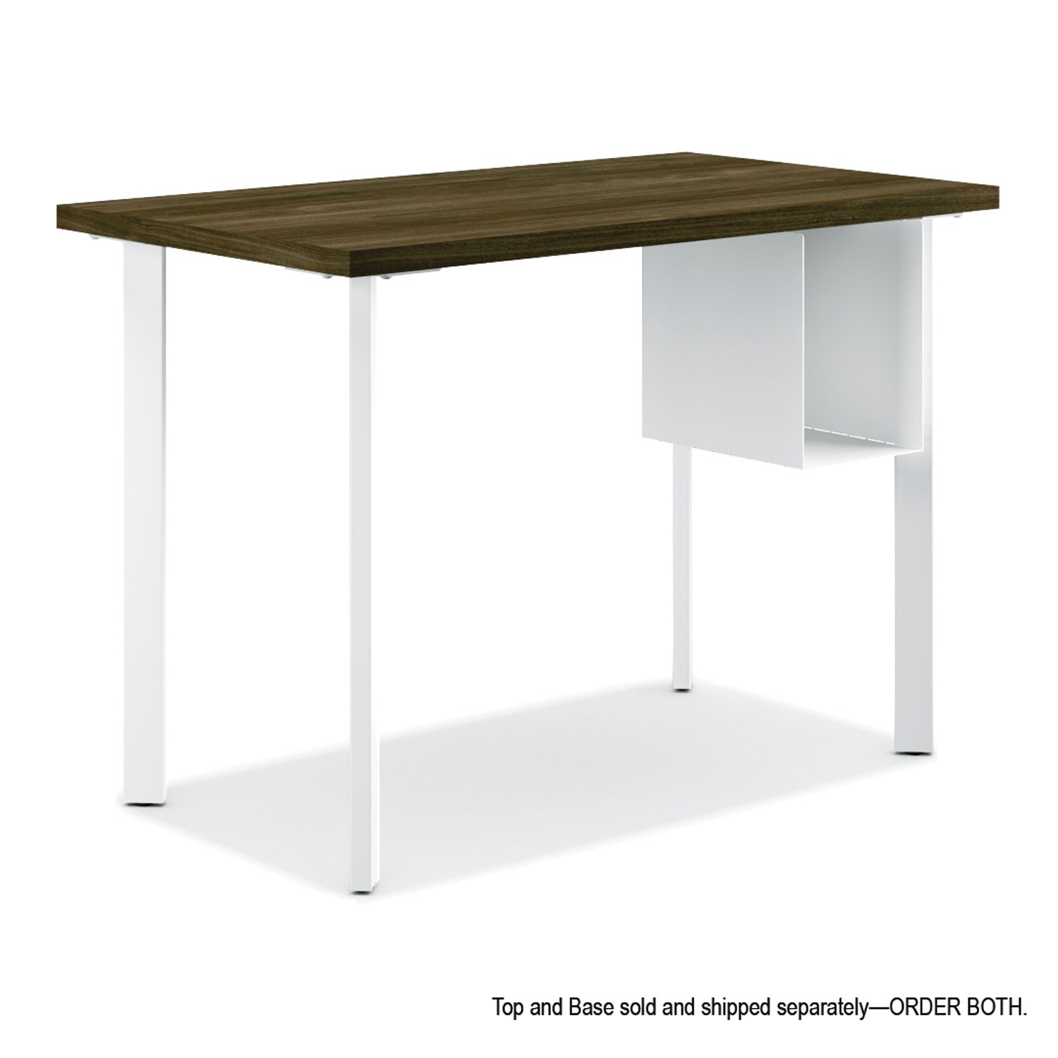 HON Coze Worksurface, Rectangular, 48w x 24d, Natural Recon