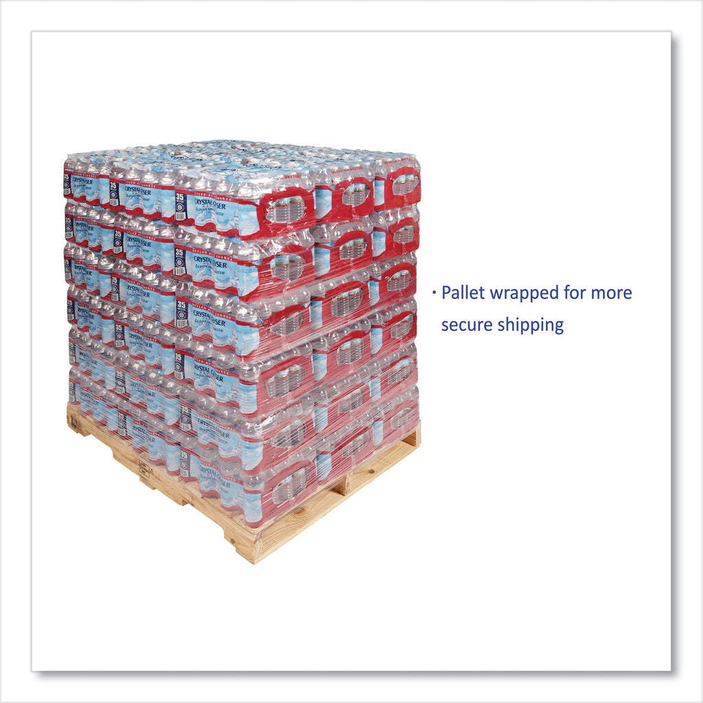 Crystal Geyser Alpine Spring Water, 16.9 oz Bottle, 35/Case, 54 Cases/Pallet